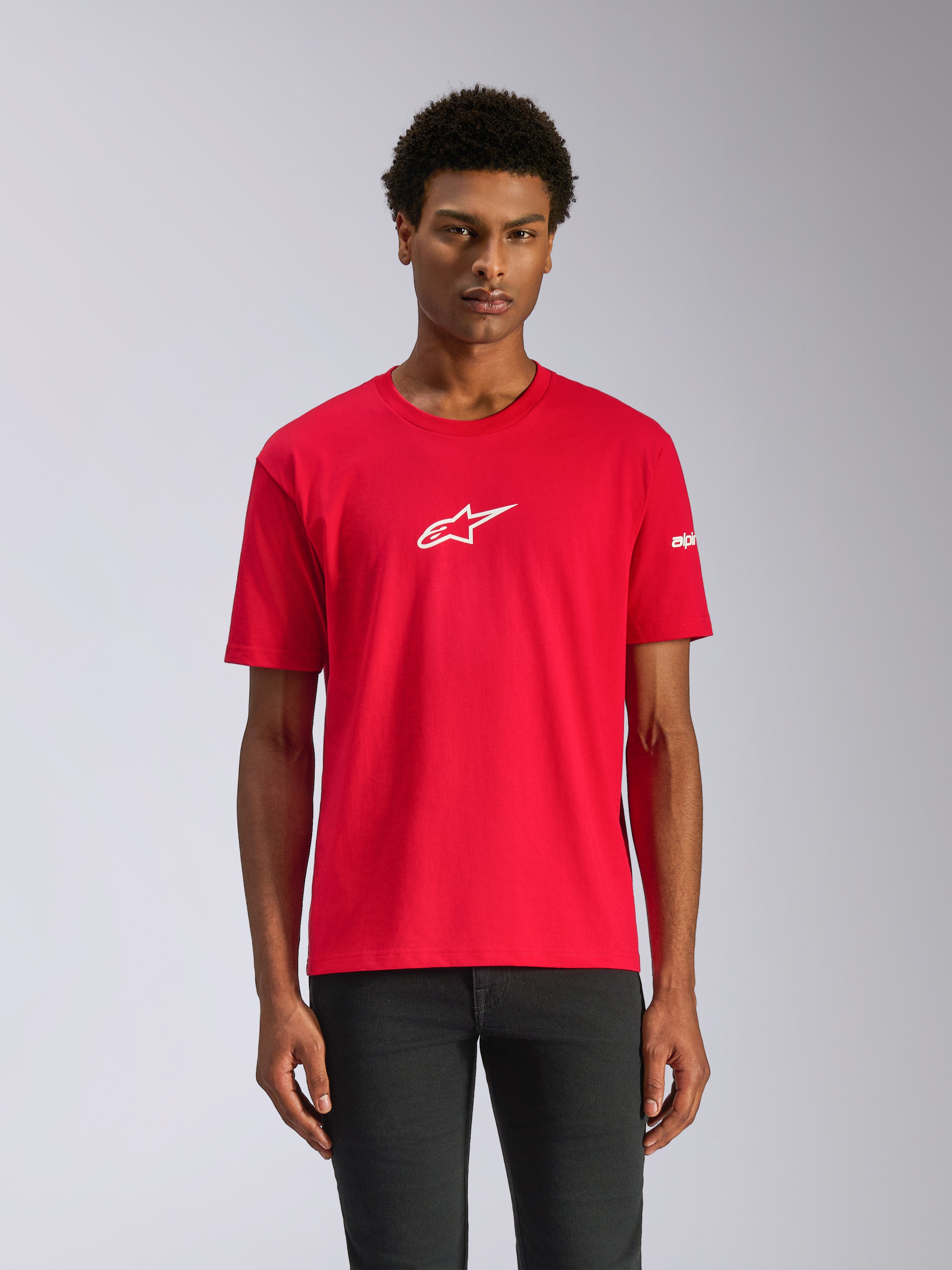PHO Tee - レッド Frontal CSF Tee - Red Sportswear Tee | Alpinestars®