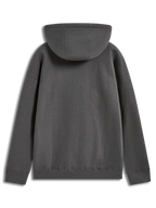 Alpinestars Prelude Oversized Hoodie, Sportswear Fleece Pullover, Charcoal Gray, rear view showing relaxed fit and hood.