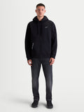 Alpinestars Pioneer Oversized Hoodie, Full-Zip Sportswear Fleece for Men and Women, Black, Featuring an Oversized Fit, Vislon Front Zipper, Kangaroo Pocket, and Embroidered Branding with 'One Goal. One Vision.' Detail.