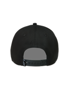Alpinestars Acme Snapback Hat, Black Sportswear Cap, rear view showing adjustable snapback closure and small logo label.