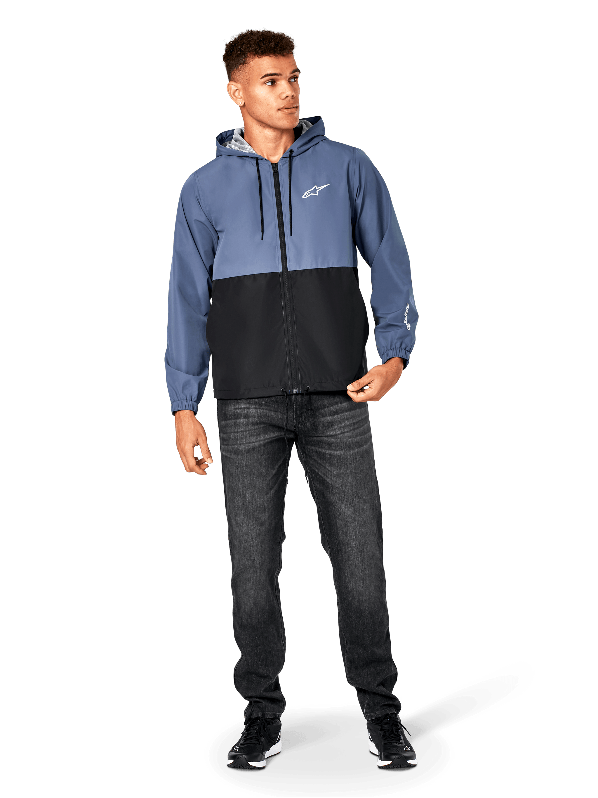Speeder Windbreaker - Slate Black Sportswear Jacket | Alpinestars® Speeder Windbreaker - Slate Black Sportswear Jacket | Alpinestars®