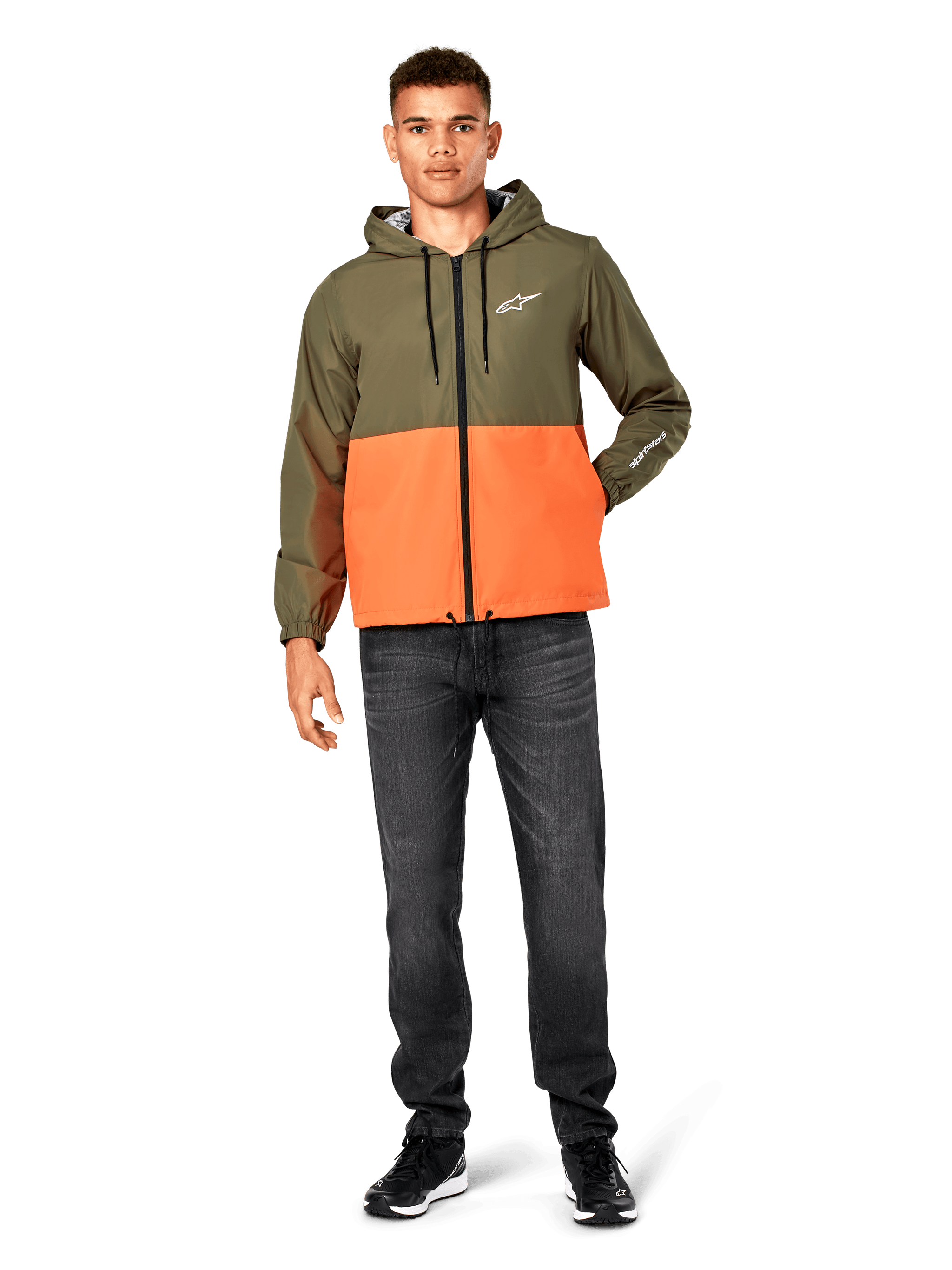 Speeder Windbreaker - Green Sportswear Jacket | Alpinestars® Speeder Windbreaker - Green Sportswear Jacket | Alpinestars®