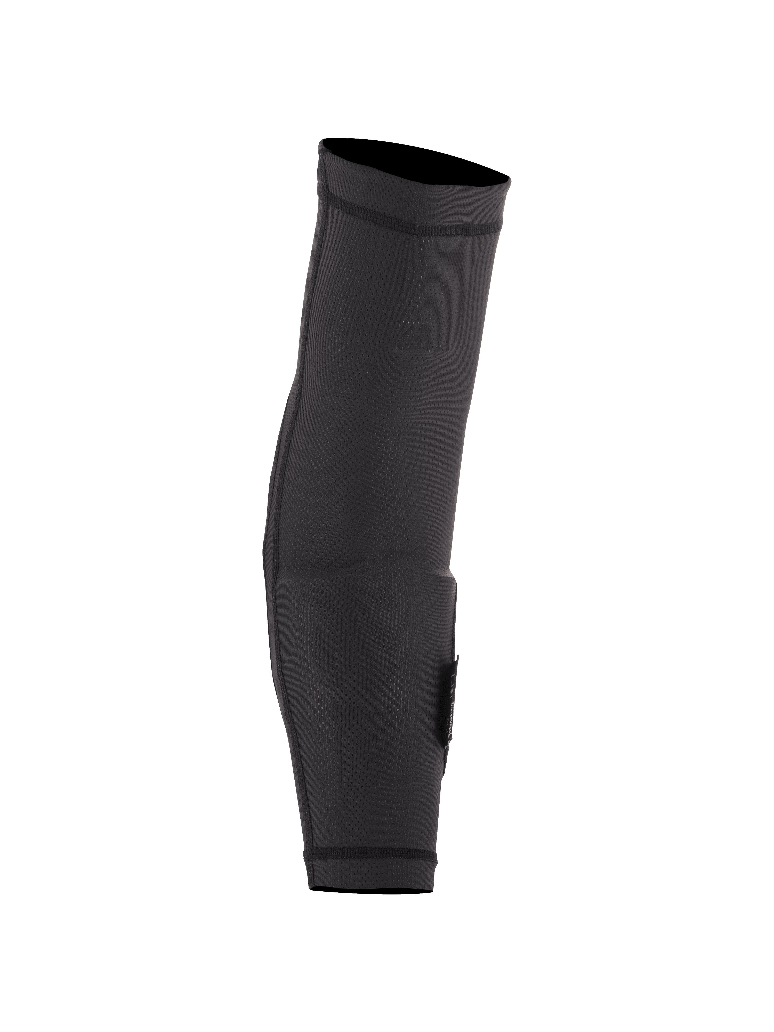 Alpinestars Youth Paragon Lite Elbow Protectors, Cycling Elbow Protector, Black, breathable mesh sleeve with perforated texture, lightweight and flexible construction for youth off-road protection.