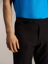 Black A-Dura Ride MTB Shorts featuring a secure ratchet waist closure and durable 4-way stretch woven fabric.