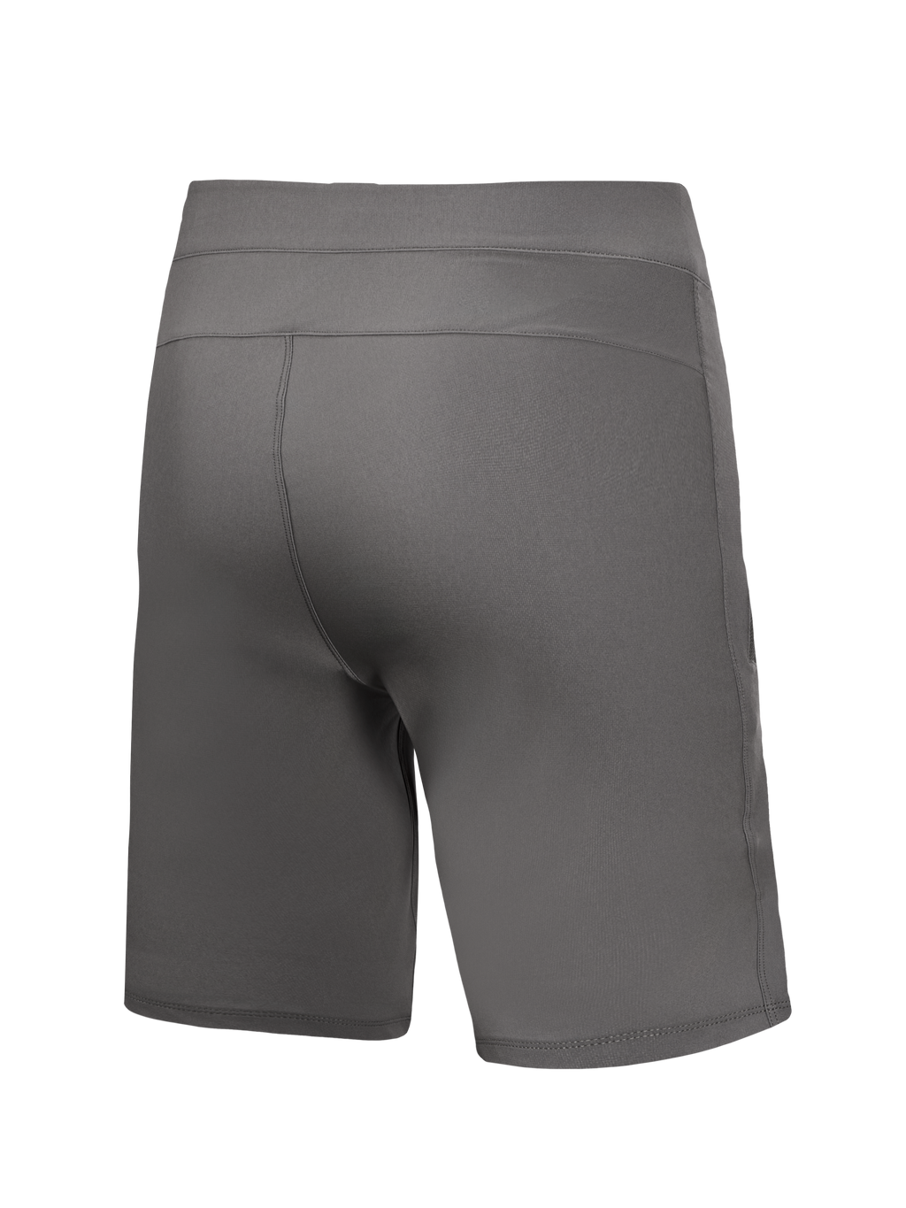 Gray A-Dura Ride Liner Shorts, back view, technical 4-way stretch MTB shorts designed for mountain bike performance.
