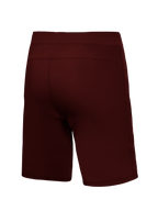Bordeaux Alpinestars A-Dura Ride Shorts, performance MTB shorts with 4-way stretch fabric shown from the back.