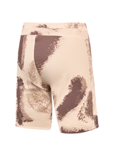 A-Dura Ride Shorts in Sand Camo, back view of durable mountain bike shorts featuring a 4-way stretch woven fabric.