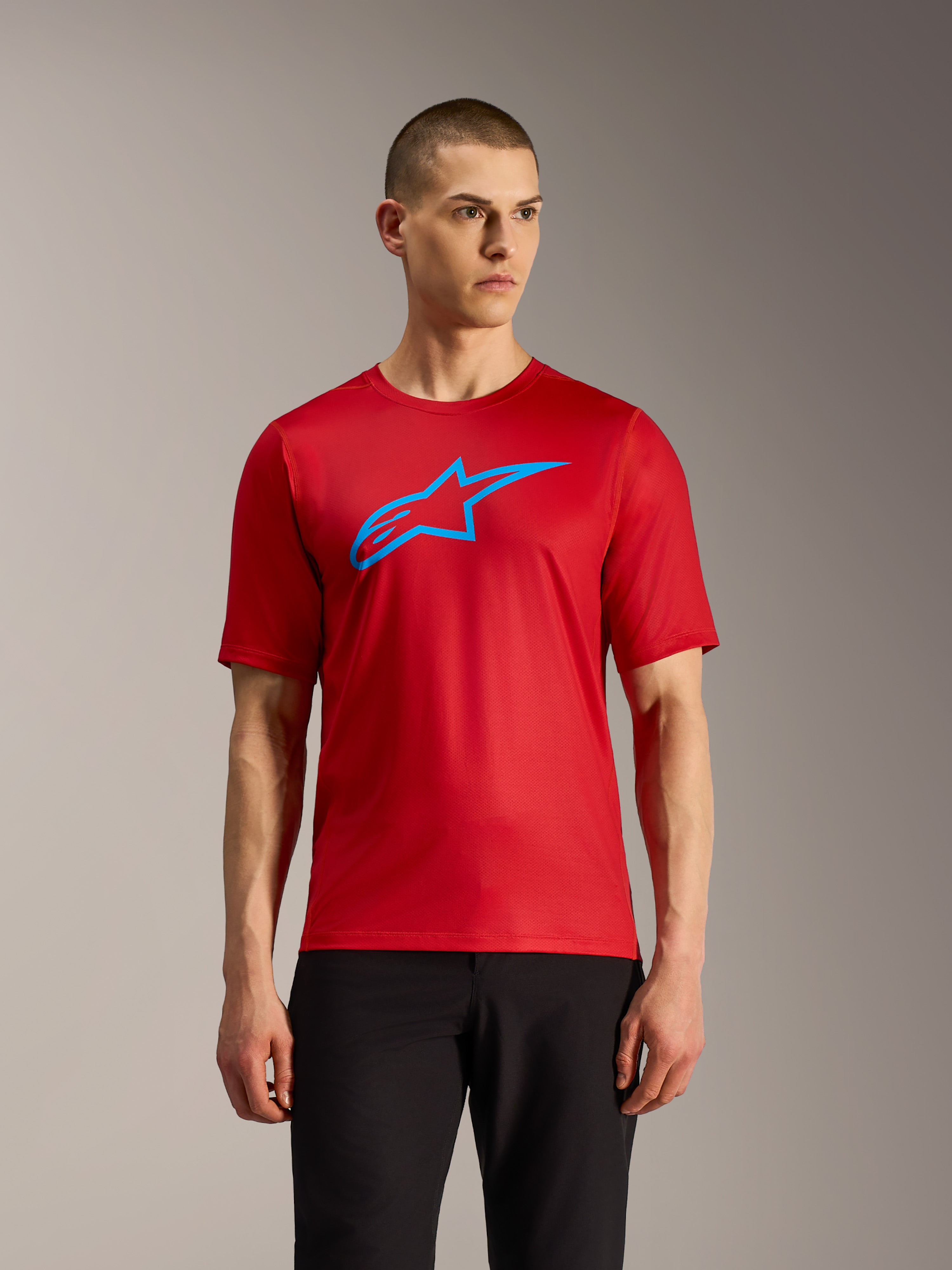 A-Dura Ride Short Sleeve - Red Cycling Jersey | Alpinestars®