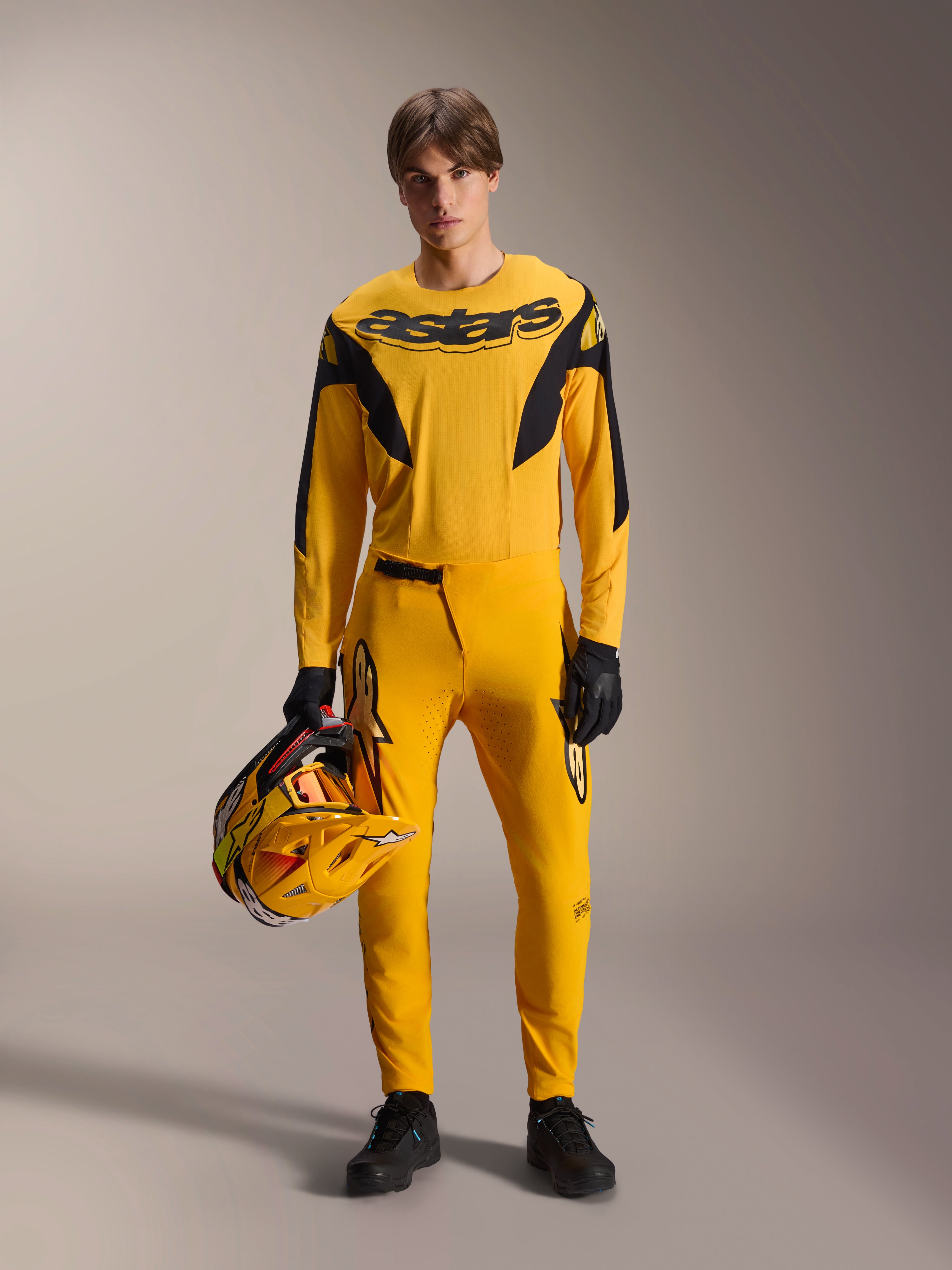 CPG GOLF ネオンイエロー ジップアップジャケット A-Supra Melt Gold - Yellow Cycling Pant | Alpinestars®