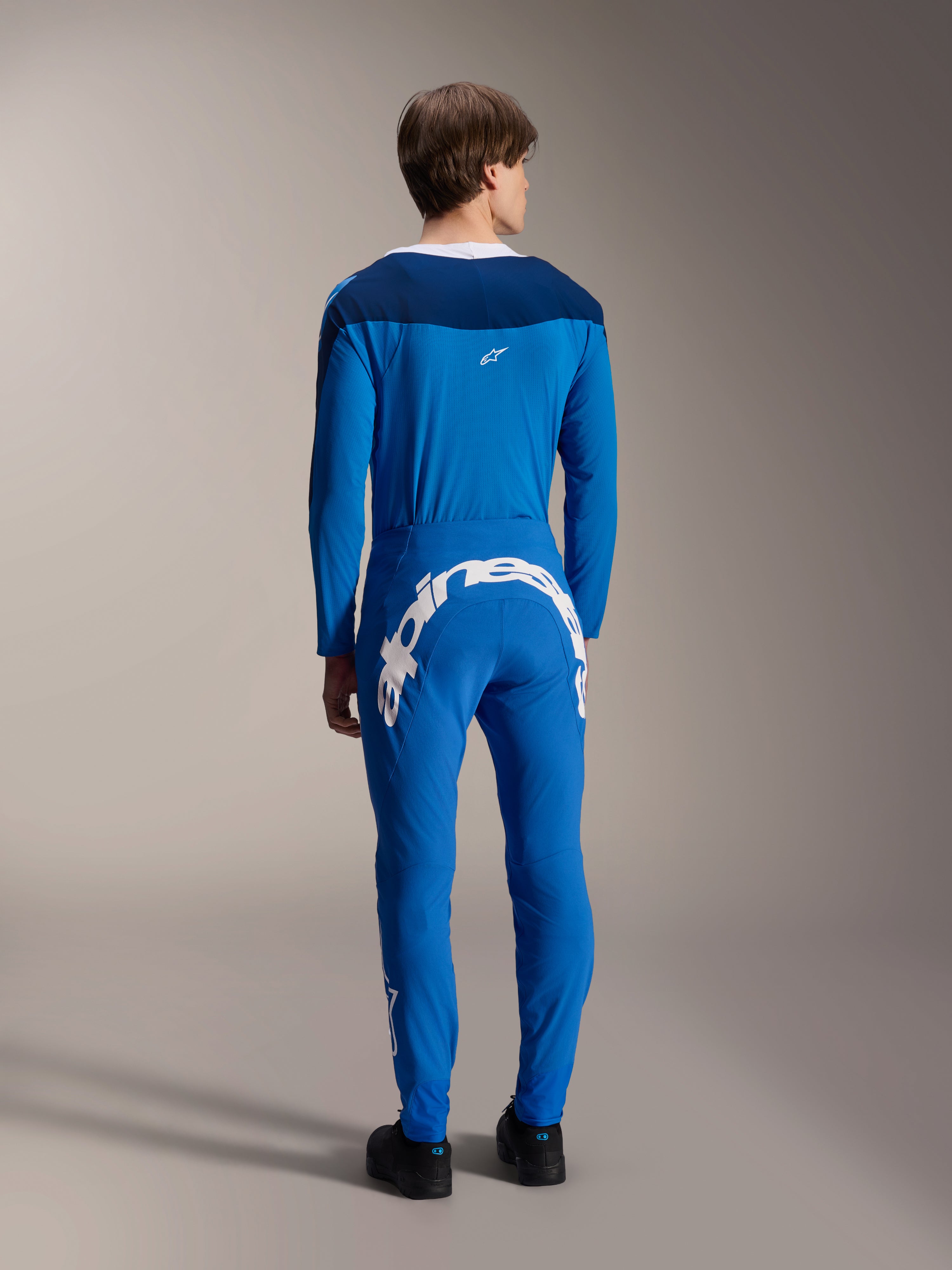 A-Supra Melt - Blue Cycling Jersey | Alpinestars®