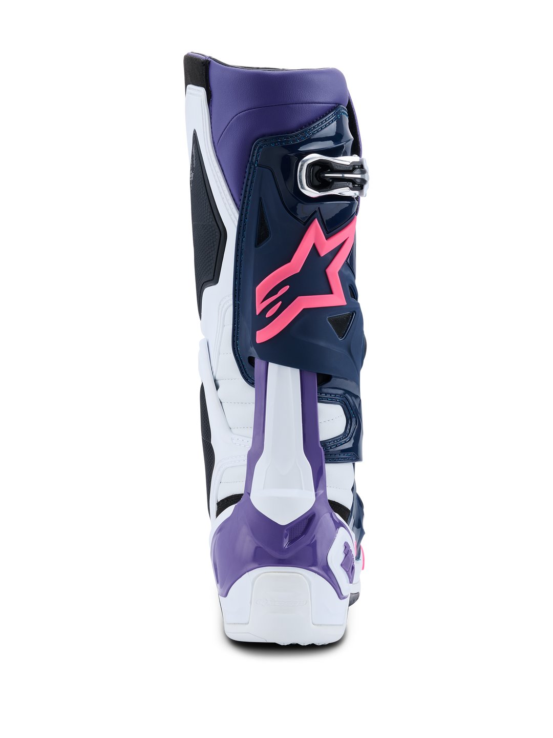 Tech 10 - White Violet MX Boots | Alpinestars®