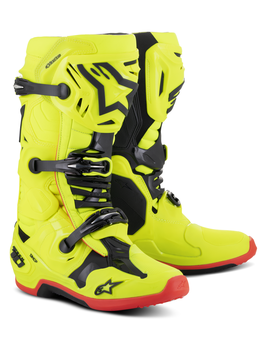 Tech 10 - Yellow Fluo MX Boots | Alpinestars®