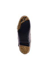 Limited Edition Tech 10 Air Gold Boots sole featuring Earth Brown and black textured grip with a replaceable insert.