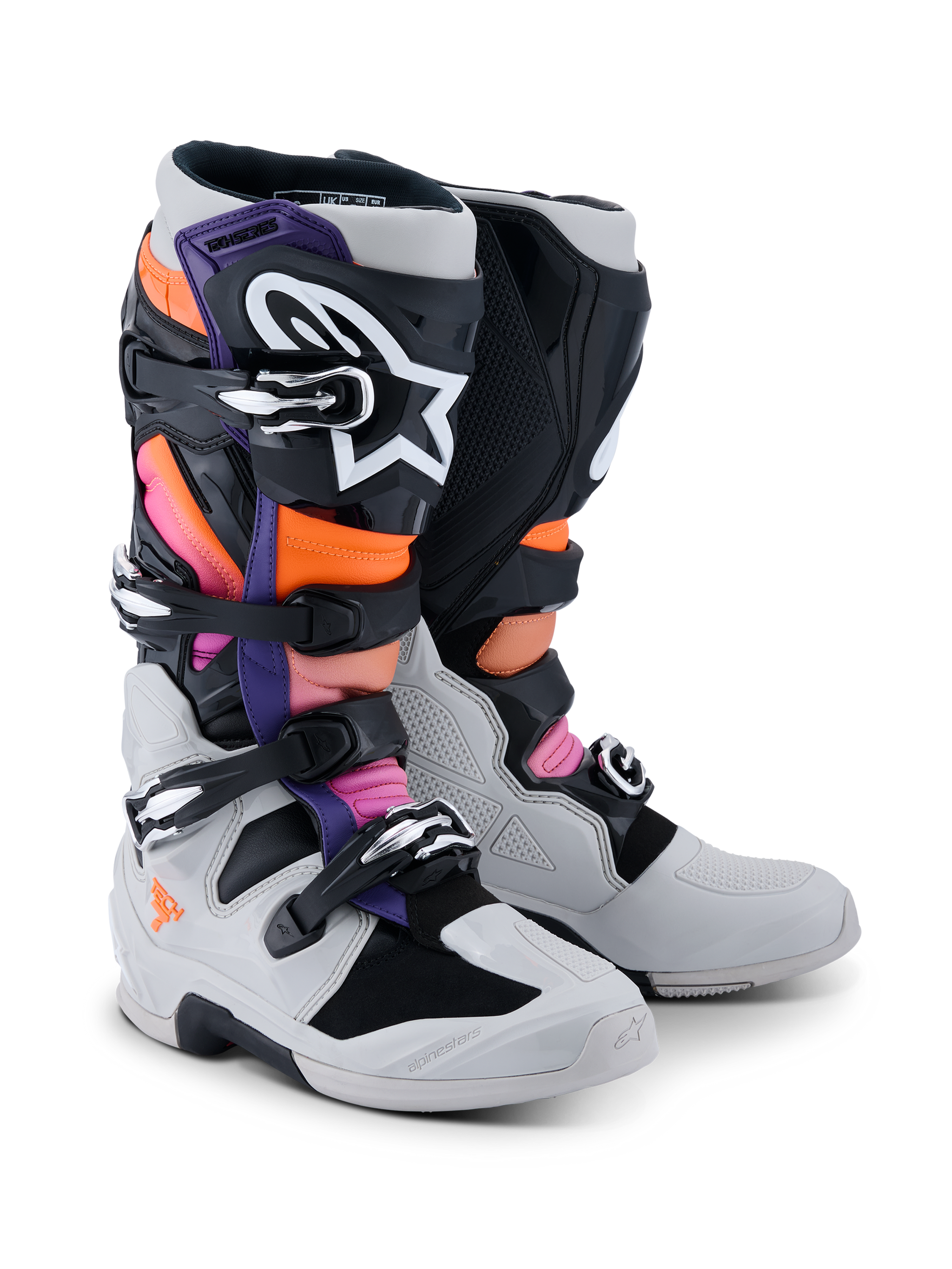 Alpinestars レーシングブーツ　27.5 43 opium y2k Tech 7 - Black MX Boots | Alpinestars®