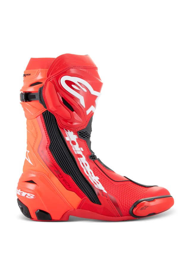 Supertech R - Black Motorcycle Boots | Alpinestars® Supertech R - Black Motorcycle Boots | Alpinestars®