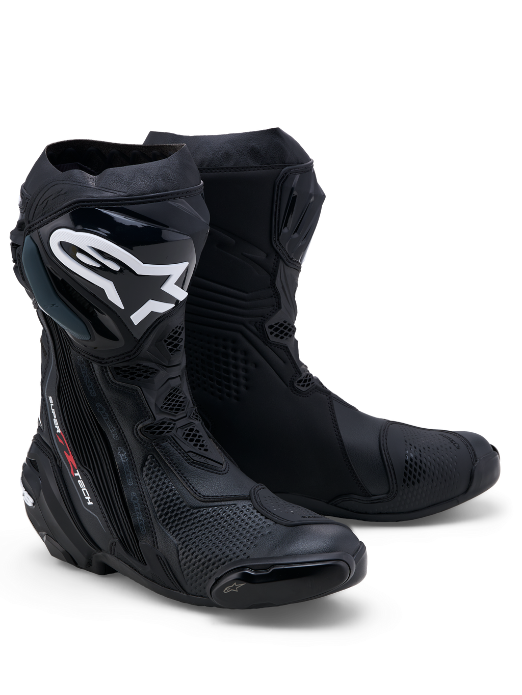 Hrc Supertech R Boot Supertech R - Black Motorcycle Boots | Alpinestars®