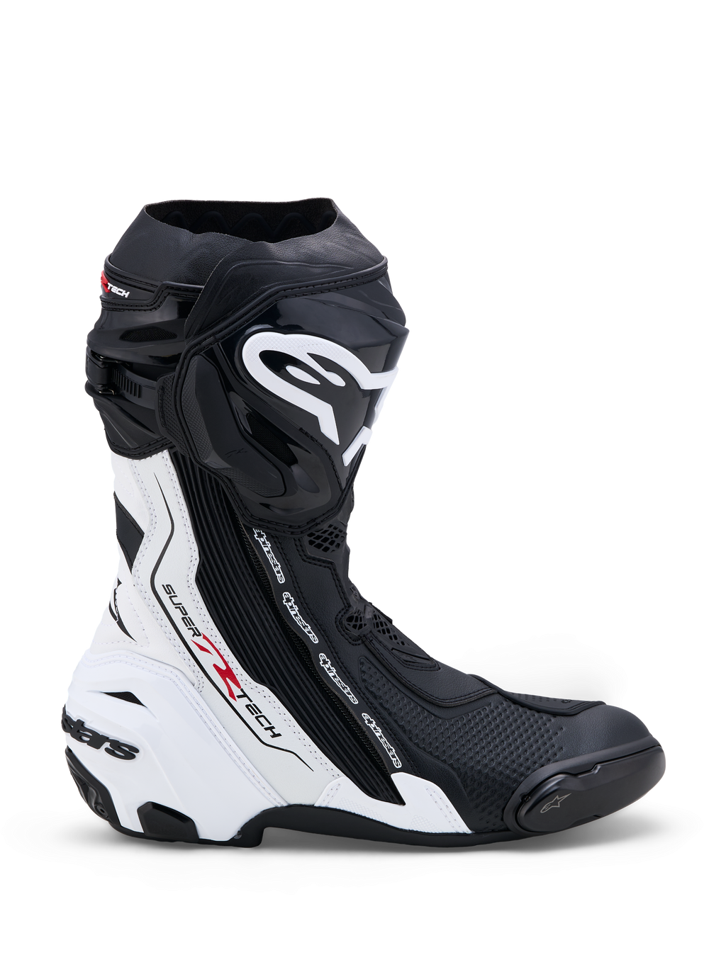 Alpinestars Supertech R ブーツ サイズ40 ブラック Supertech R - Black Motorcycle Boots | Alpinestars®