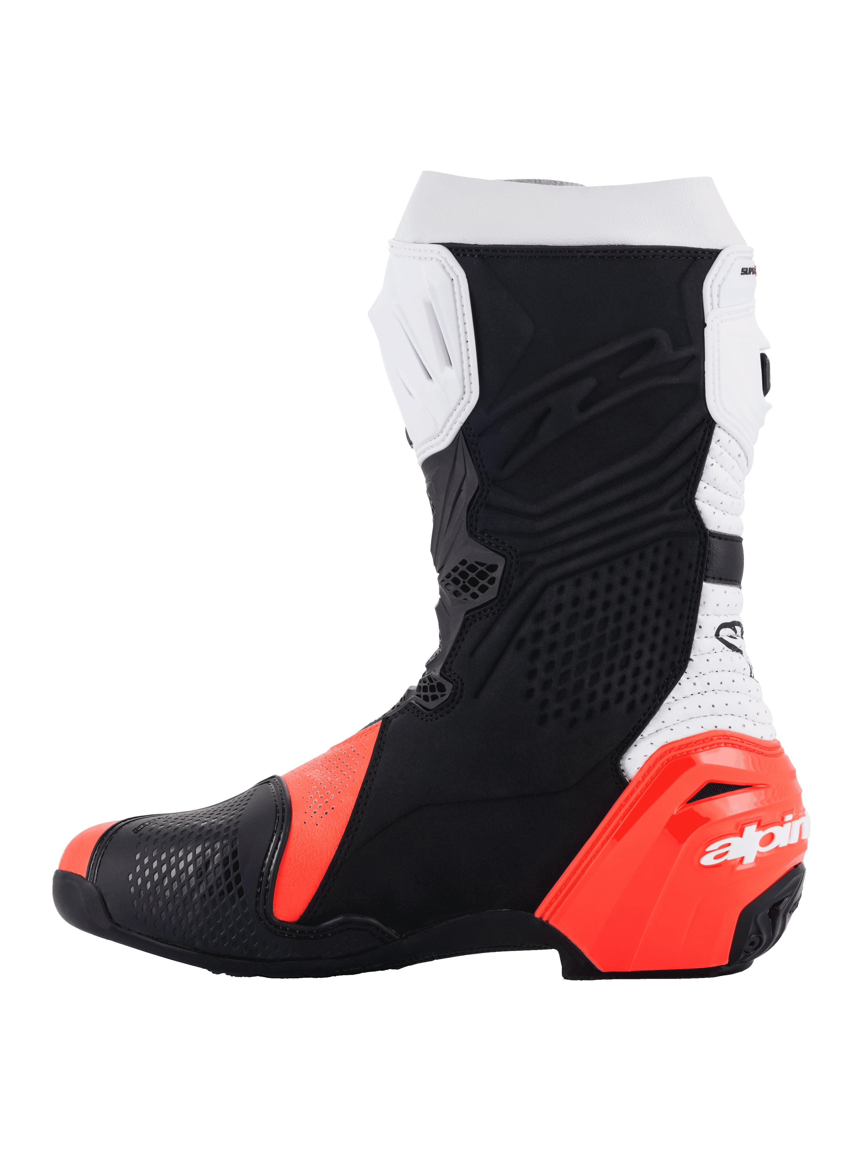 Supertech R Vented Boots - BLACK RACING/SPORT Boots | Alpinestars