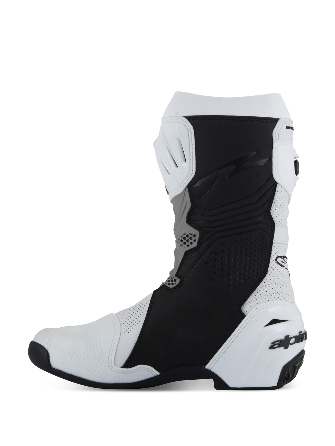 Supertech R Vented - White Motorcycle Boots | Alpinestars®
