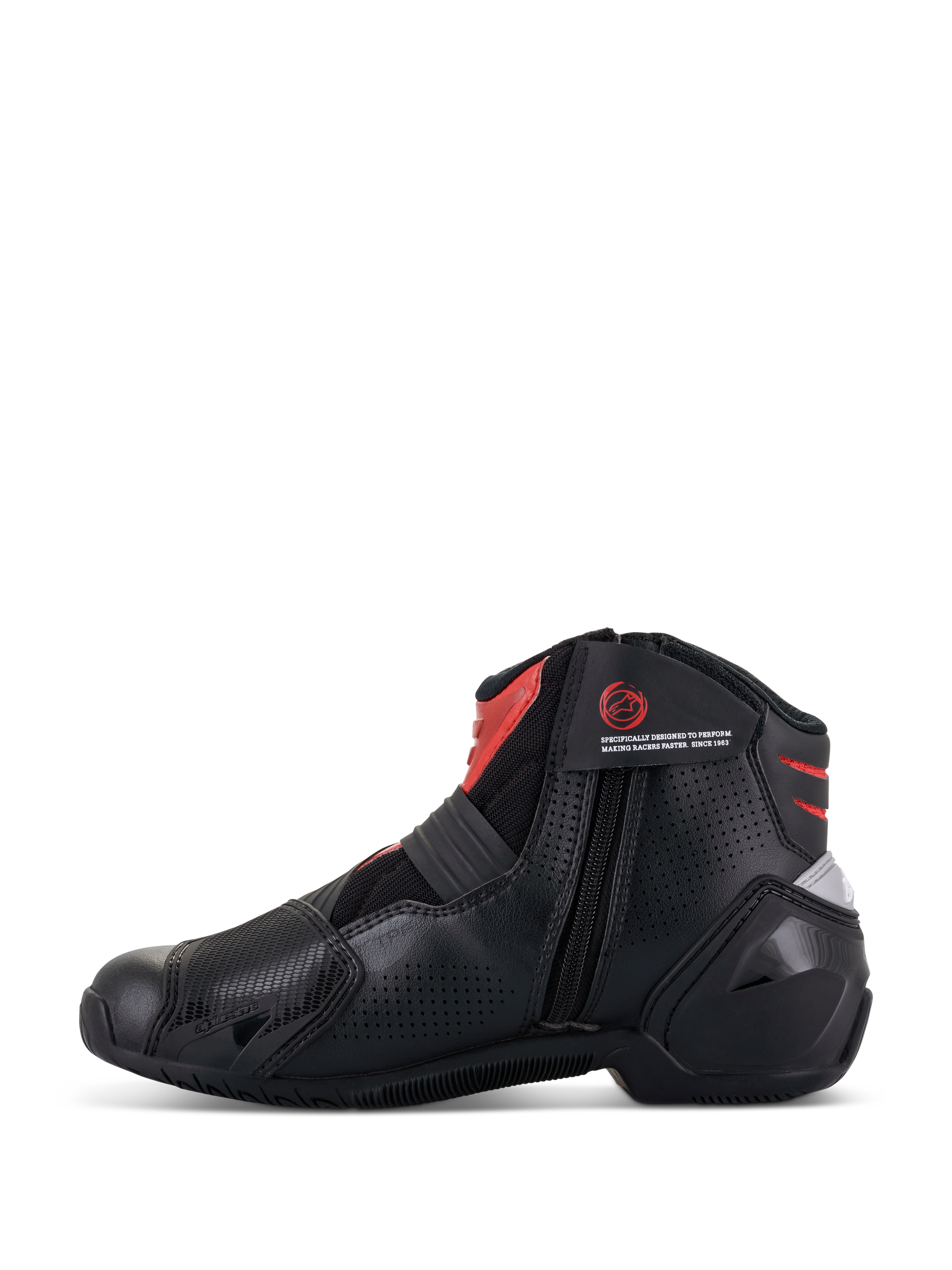 SMX-1 R V2 Vented - Black Motorcycle Boots | Alpinestars®