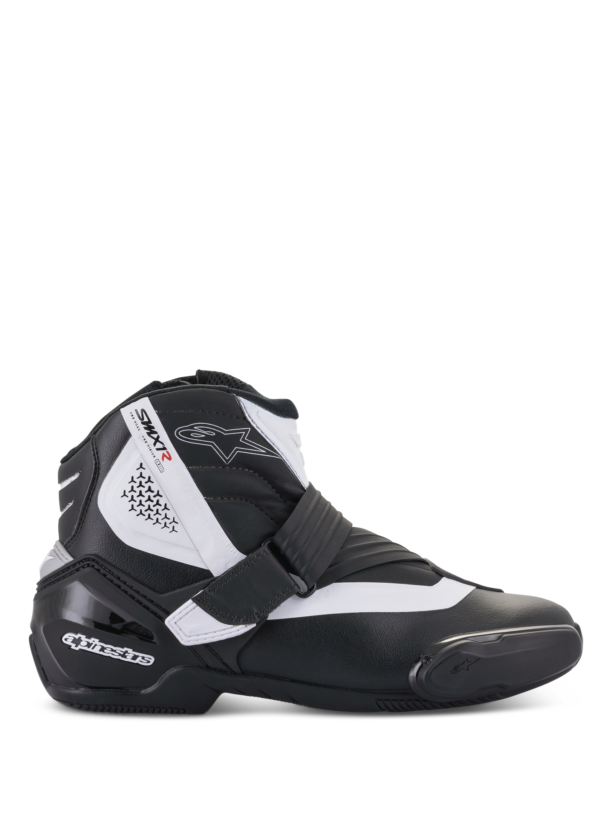 BE:FIRST スタジアム　M SMX-1 R V2 - Black Motorcycle Boots | Alpinestars®
