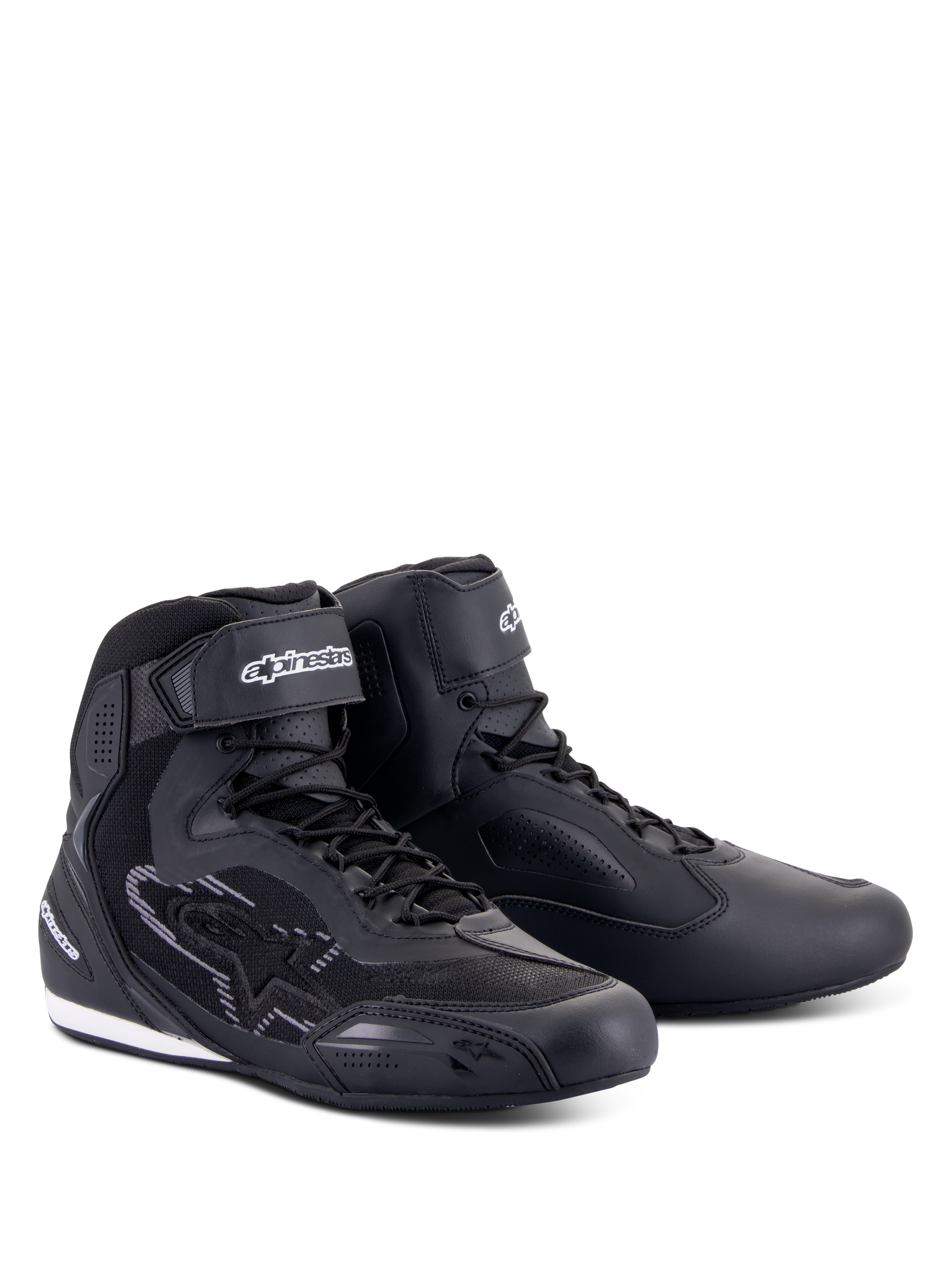 Faster-3 Rideknit® - Black Motorcycle Shoes | Alpinestars® Faster-3 Rideknit® - Black Motorcycle Shoes | Alpinestars®