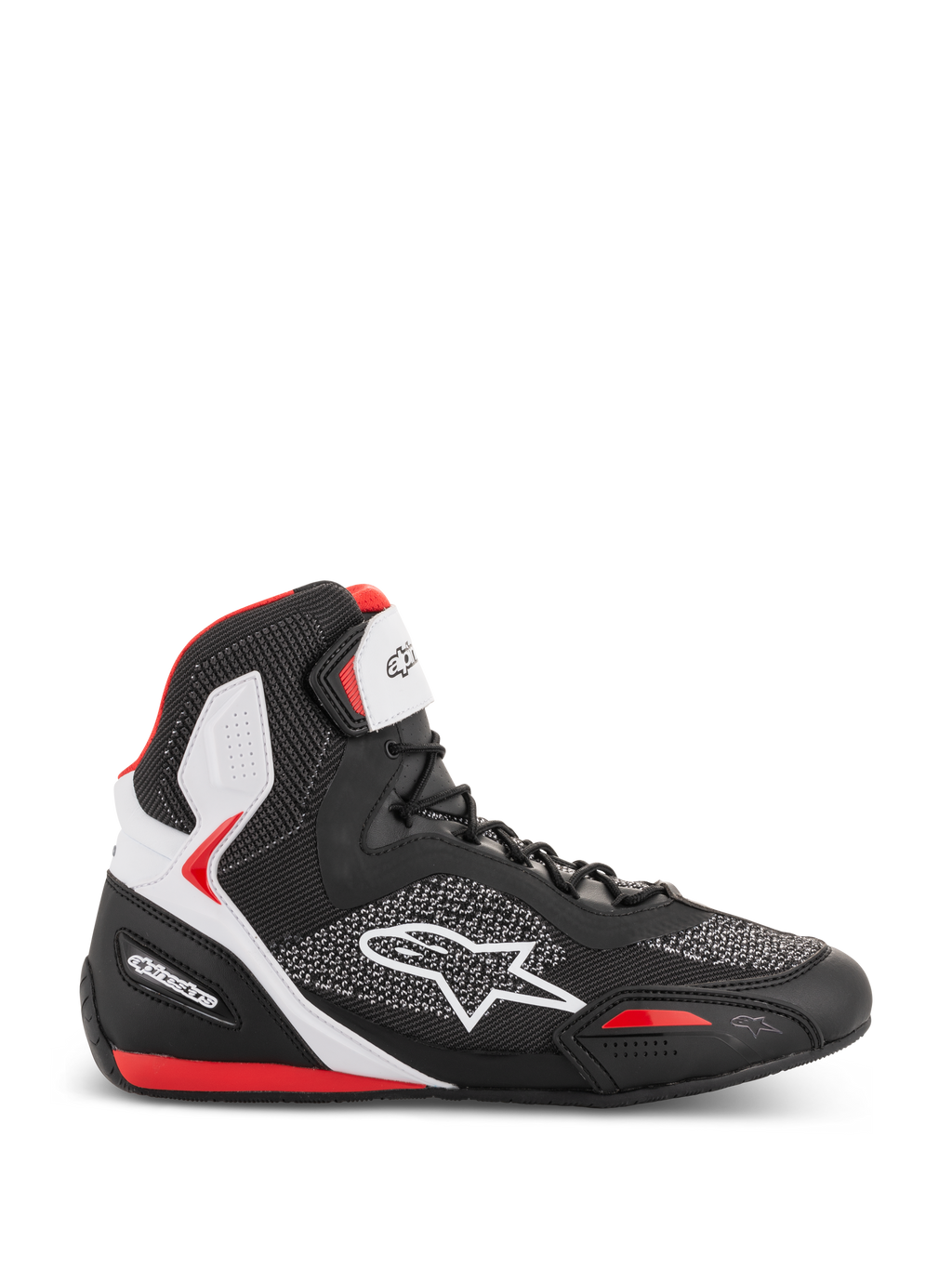 Alpinestars Faster-3 バイク靴 サイズ9 ブラック/レッド Faster-3 Rideknit® - Black Motorcycle Shoes | Alpinestars®
