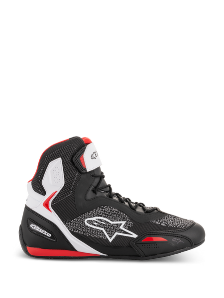 Faster-3 Rideknit® - Black Motorcycle Shoes | Alpinestars®