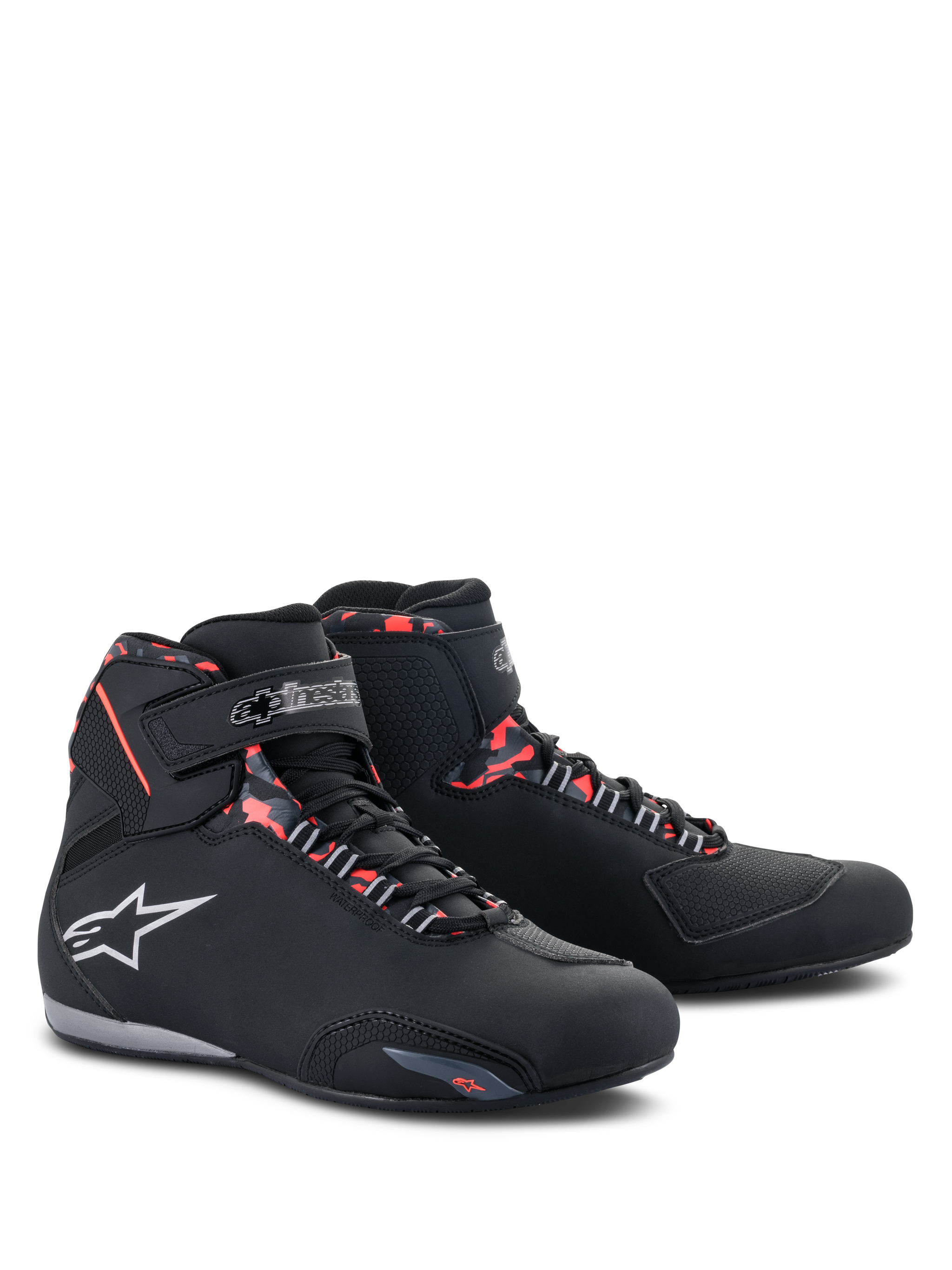 Sektor Waterproof - Black Motorcycle Shoes | Alpinestars® Sektor Waterproof - Black Motorcycle Shoes | Alpinestars®