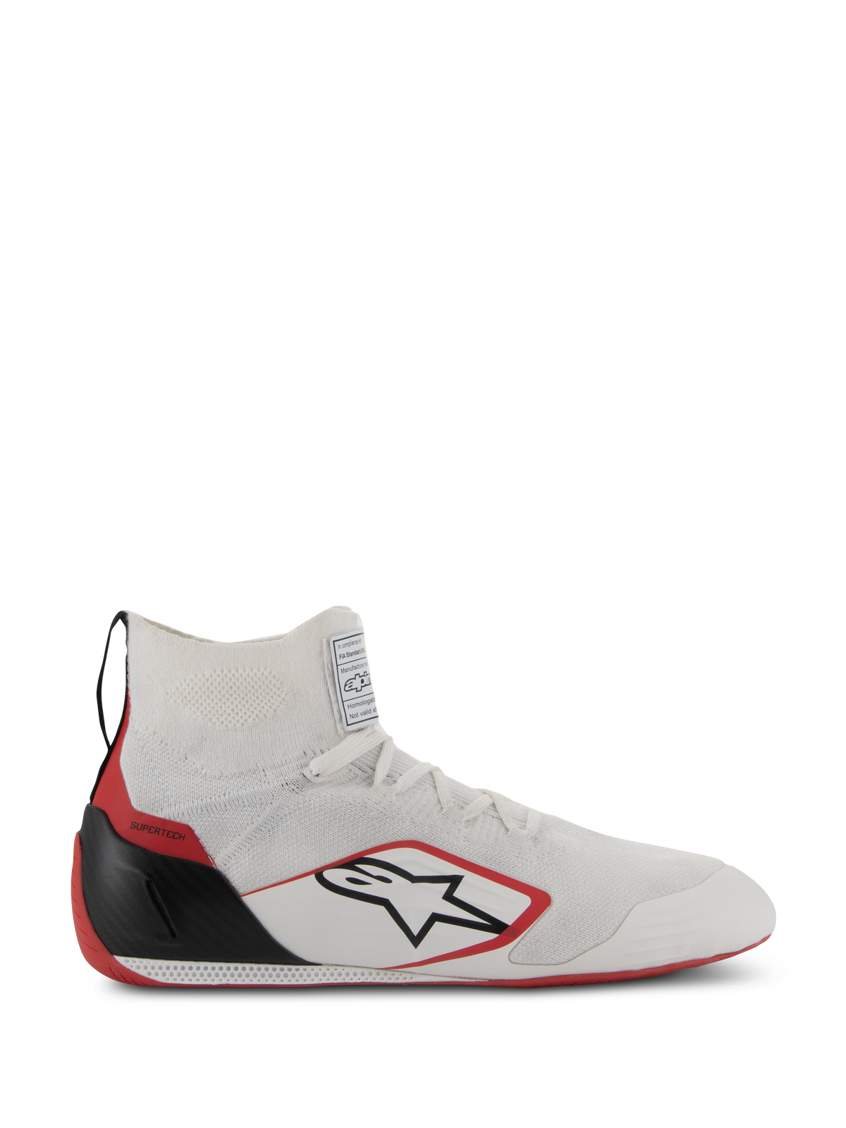 Supertech - White Auto Shoes | Alpinestars® Supertech - White Auto Shoes | Alpinestars®
