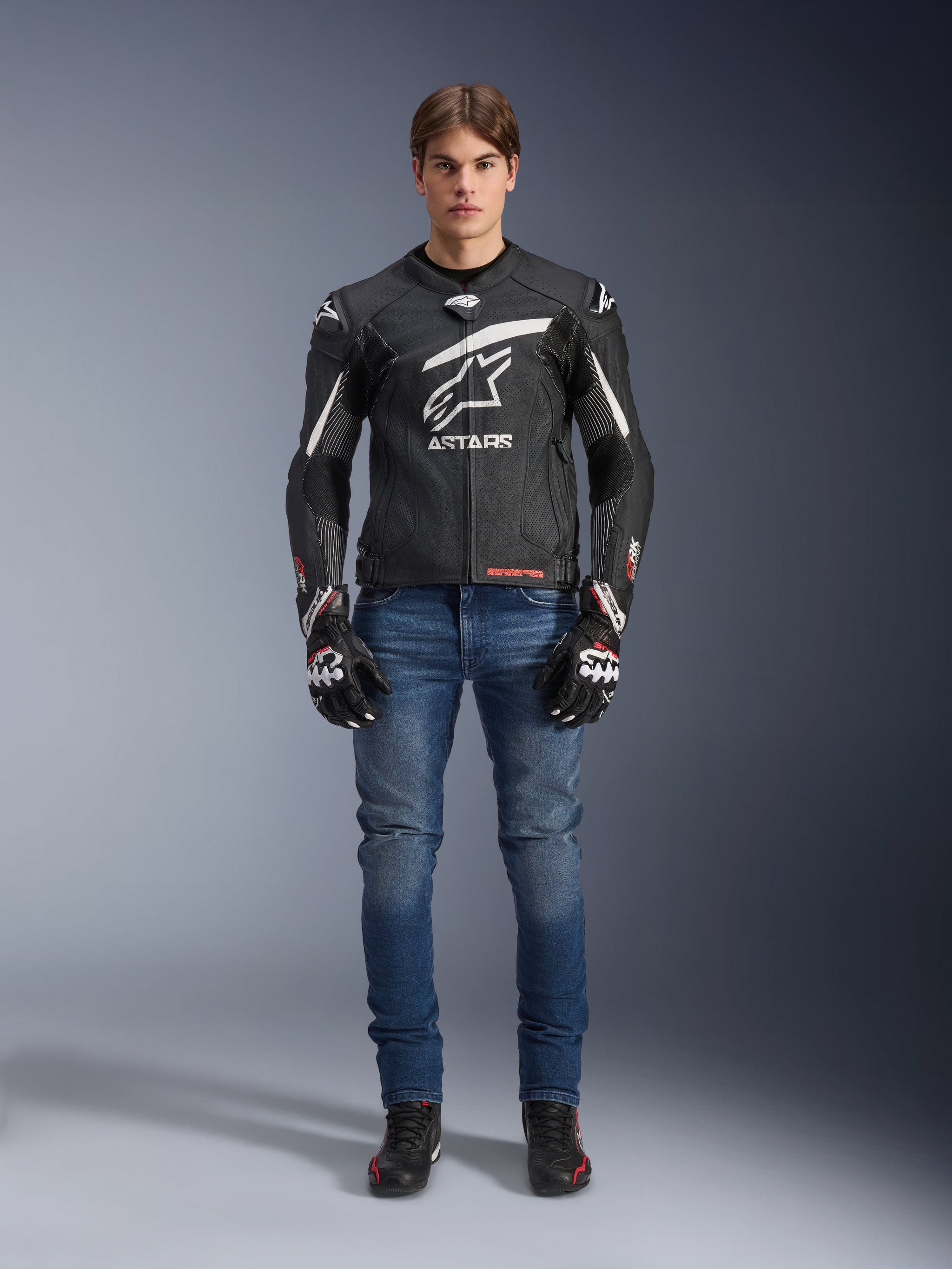 GP Plus R V4 Rideknit Leather Jacket