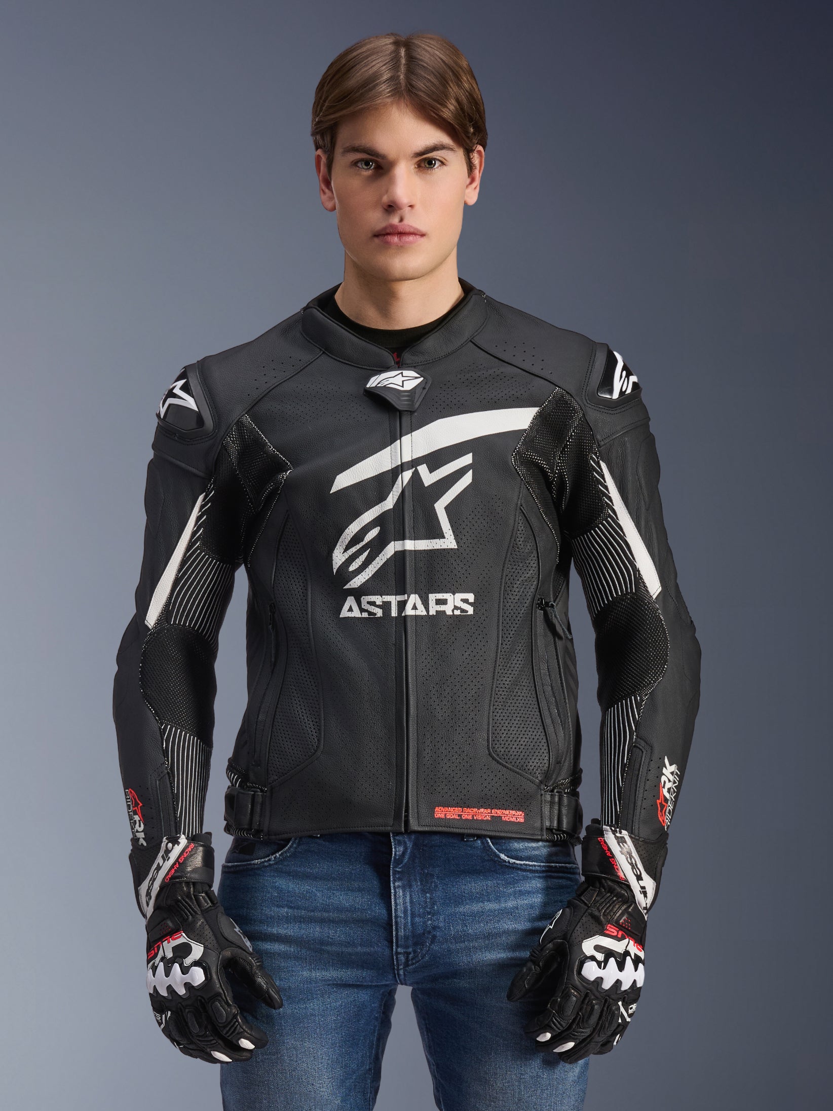 Alpinestars レザージャケット ブラック/ホワイト アルパインスターズ レザージャケット」の人気商品一覧 | 安い