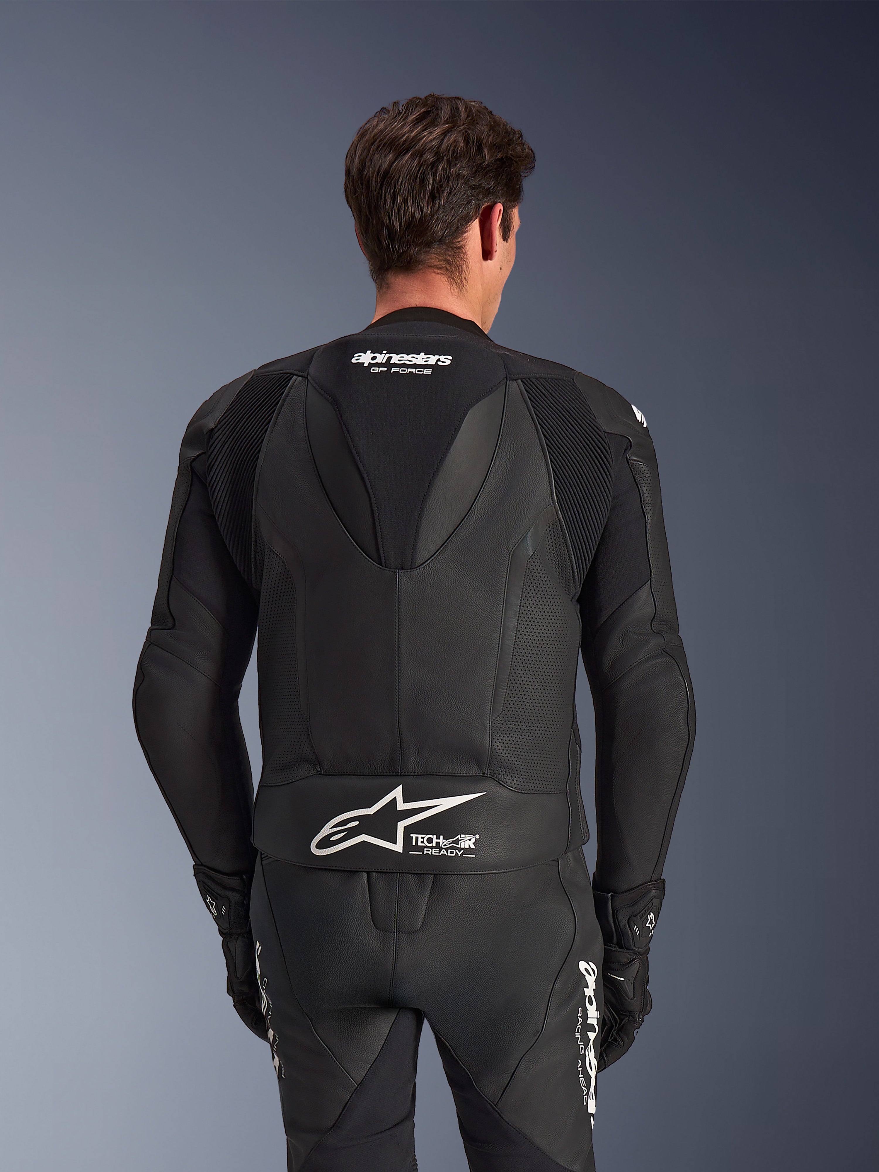 GP Force V2 2Piece - Green Motorcycle Suit | Alpinestars®