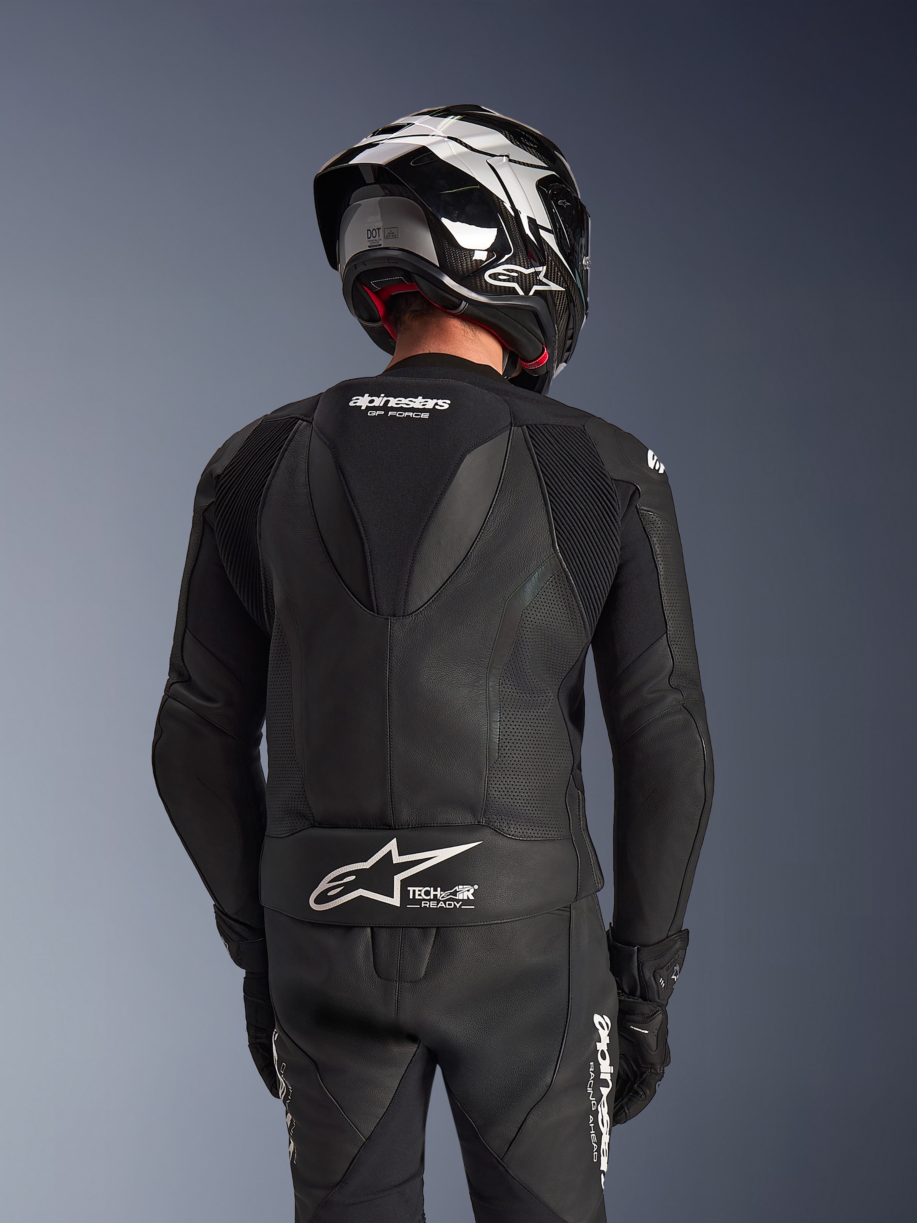 GP Force V2 2Piece - Green Motorcycle Suit | Alpinestars®