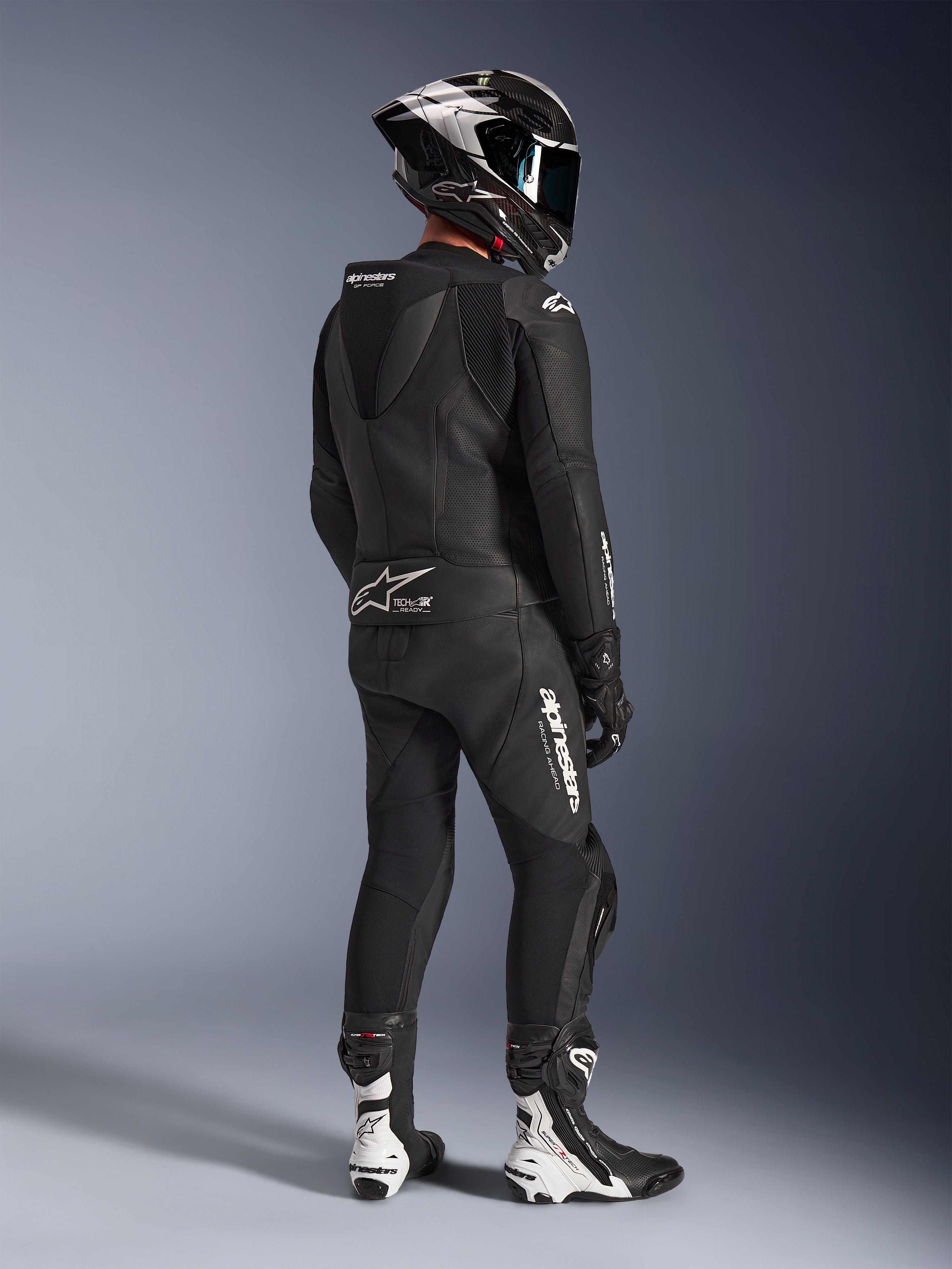 GP Force V2 2Piece - Green Motorcycle Suit | Alpinestars®