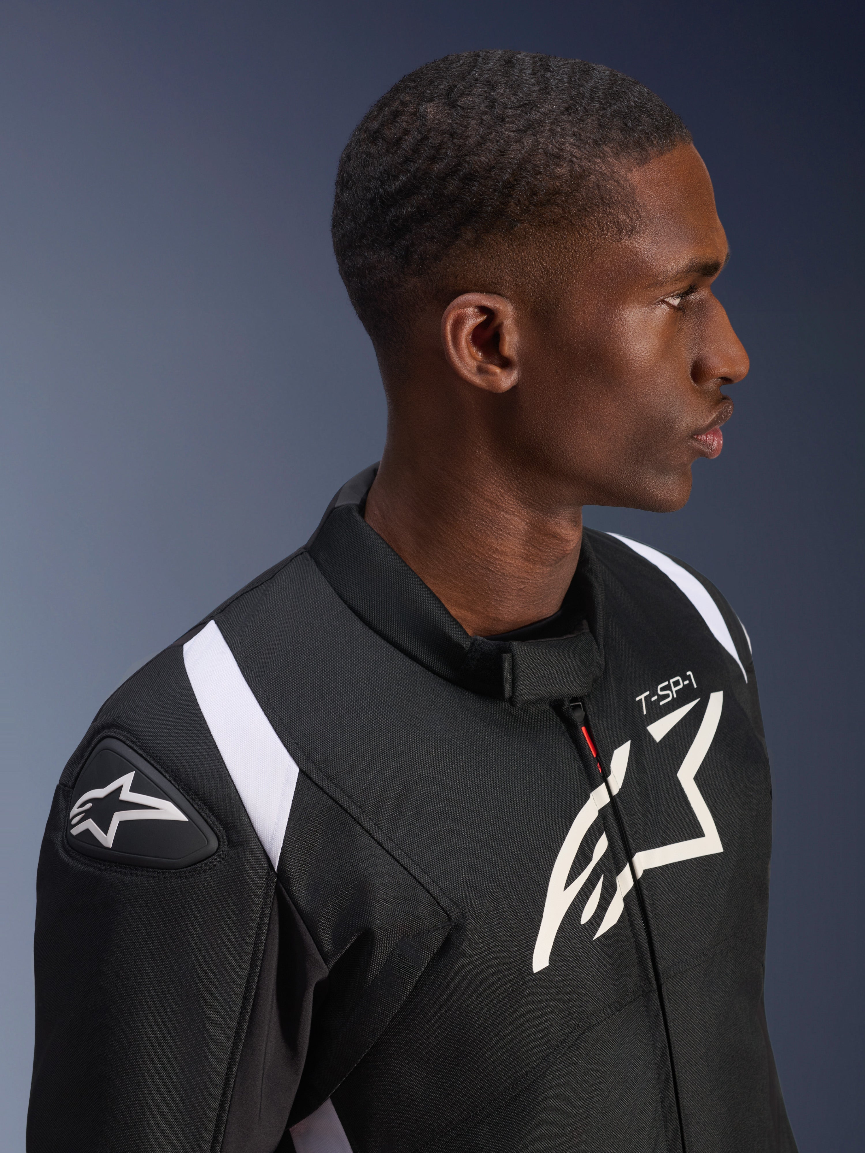 T-SP 1 V2 Waterproof - Black Motorcycle Jacket | Alpinestars®