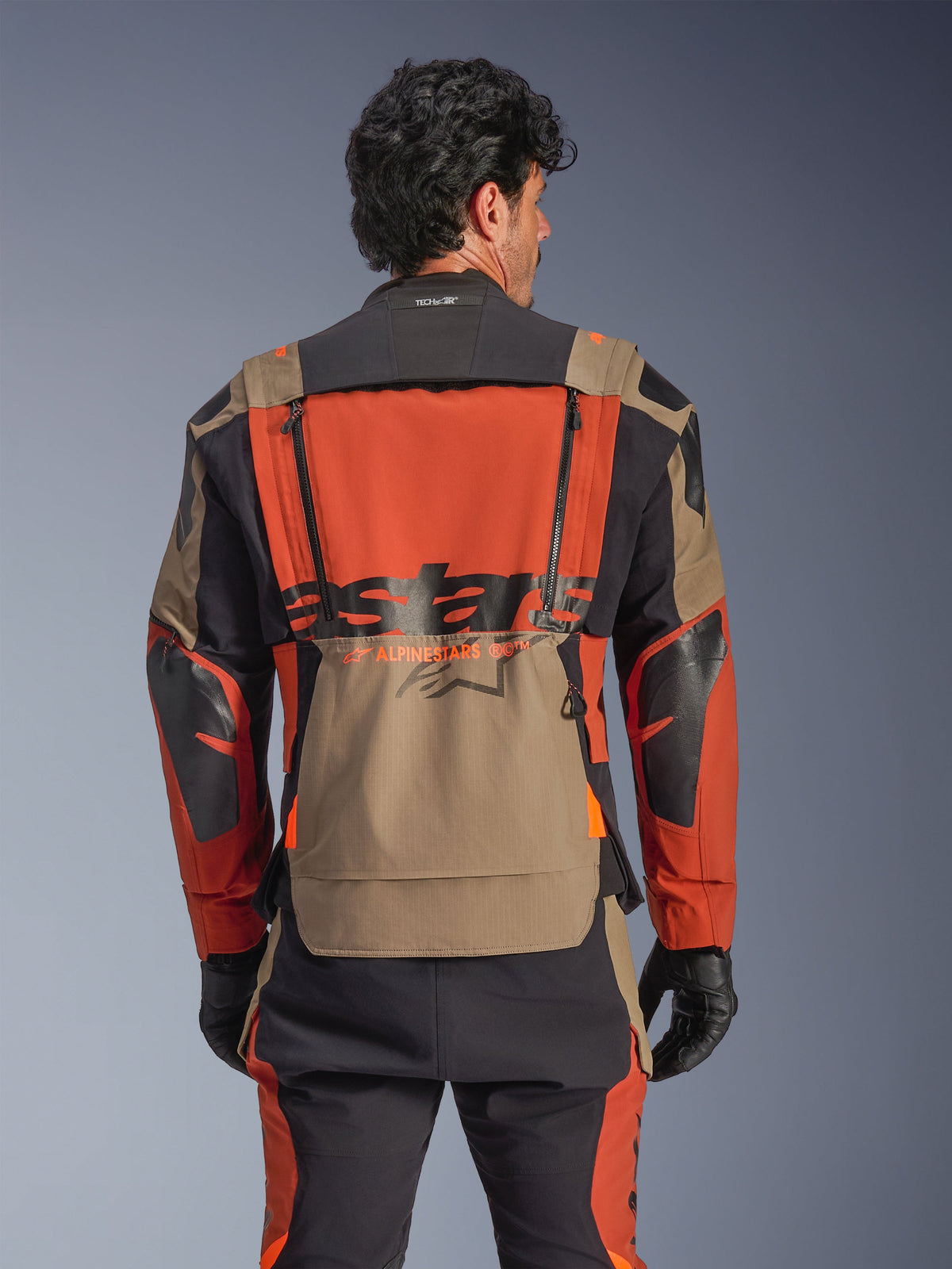 Halo Pro Drystar® XF Laminated - Black Motorcycle Jacket | Alpinestars®
