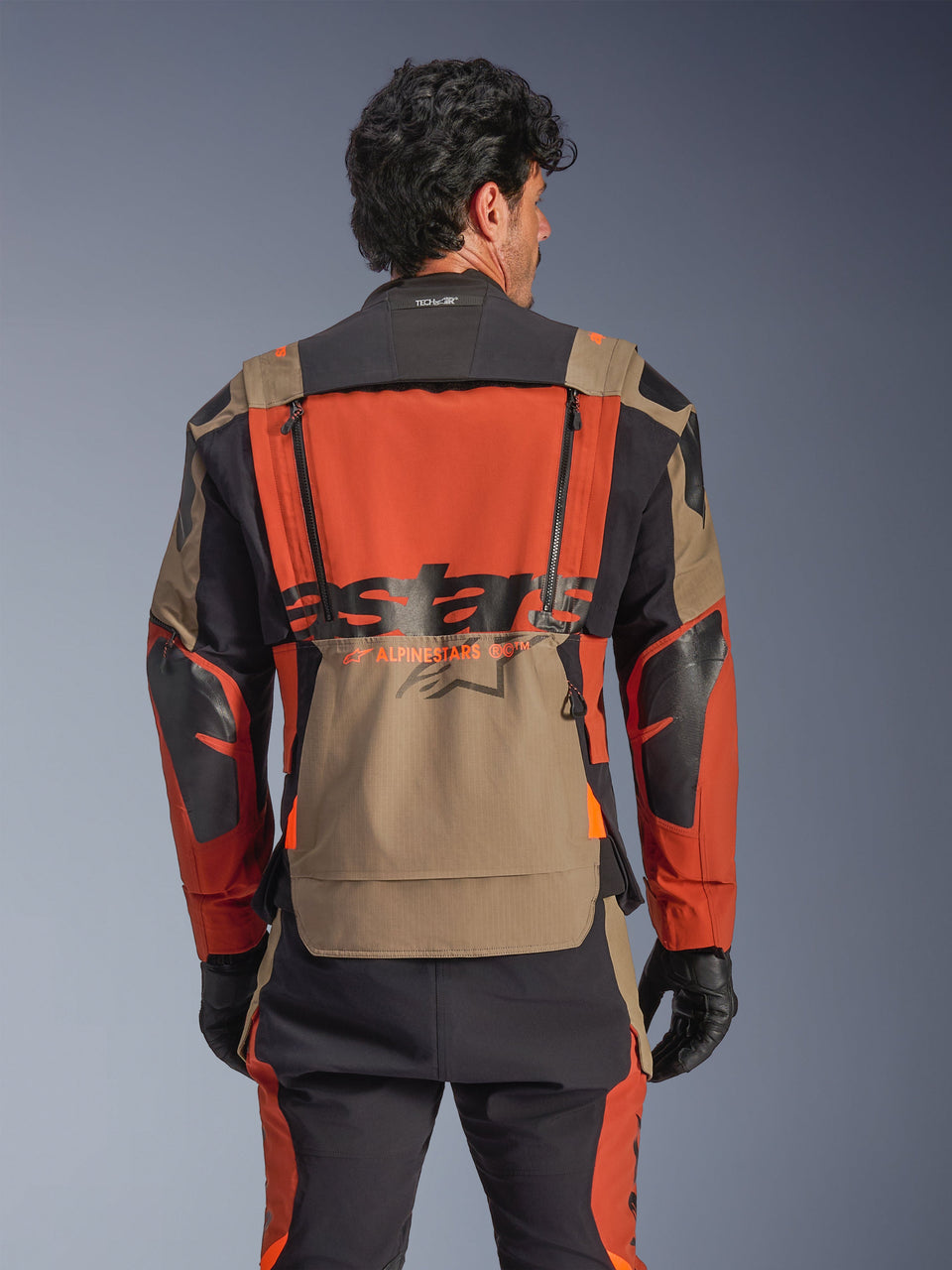 Halo Pro Drystar® XF Laminated - Black Motorcycle Jacket | Alpinestars®