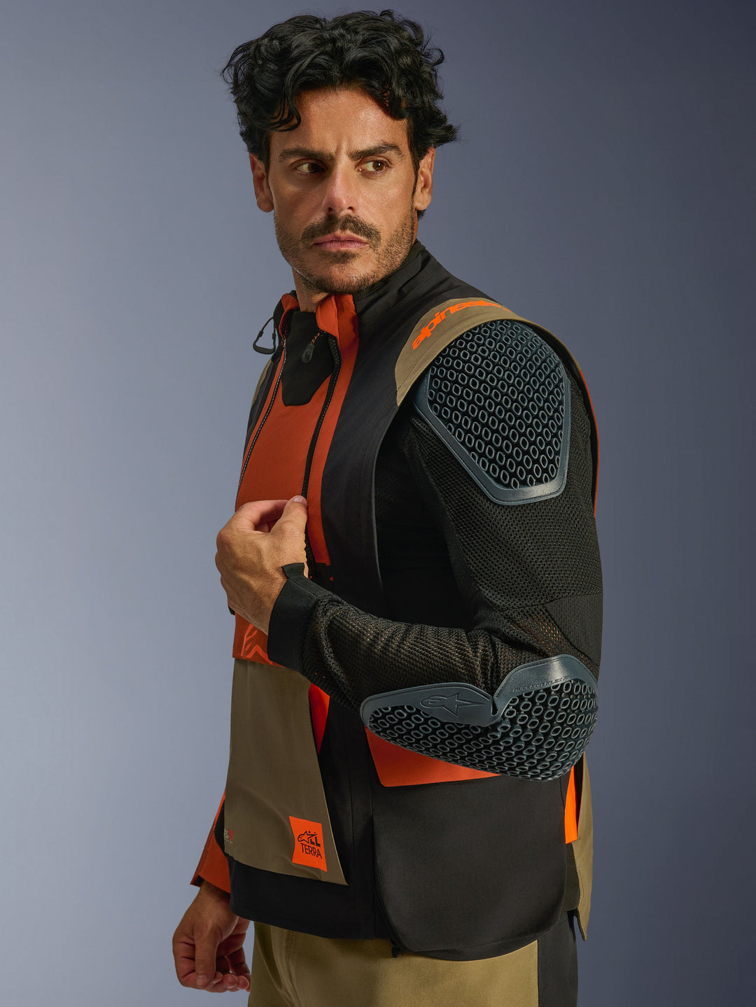 Halo Pro Drystar® XF Laminated - Black Motorcycle Jacket | Alpinestars®
