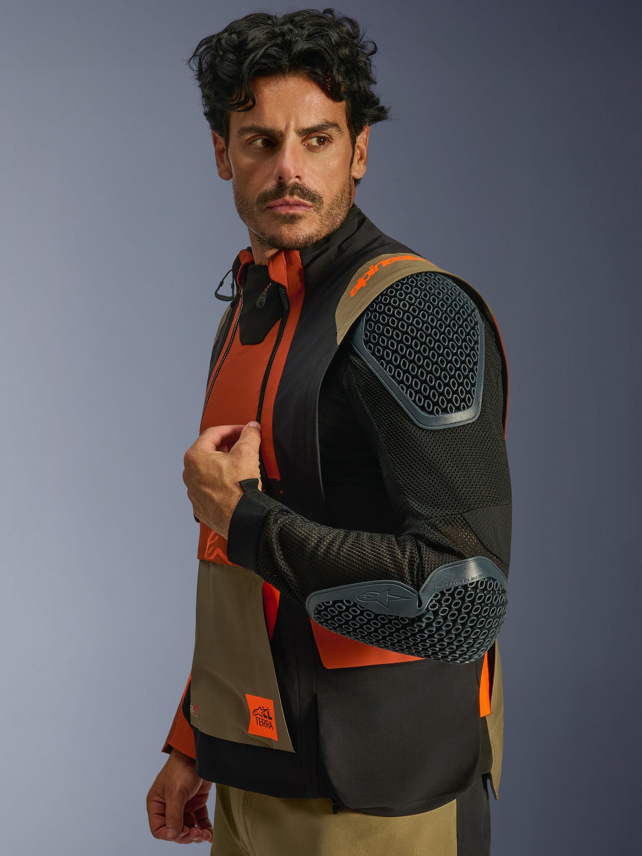 Halo Pro Drystar® XF Laminated - Black Motorcycle Jacket | Alpinestars®