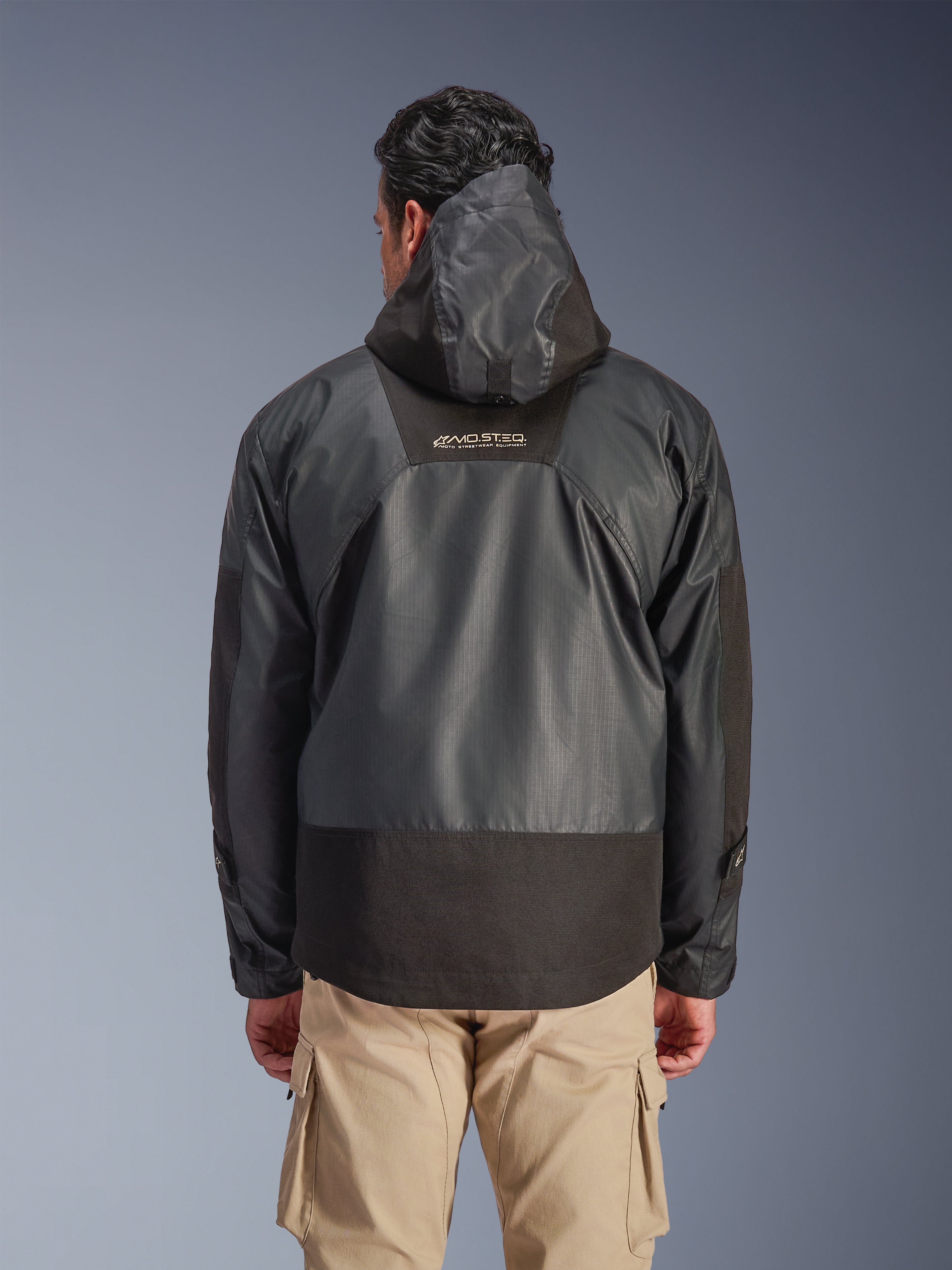 Mospher Waterproof - Black Motorcycle Jacket | Alpinestars®