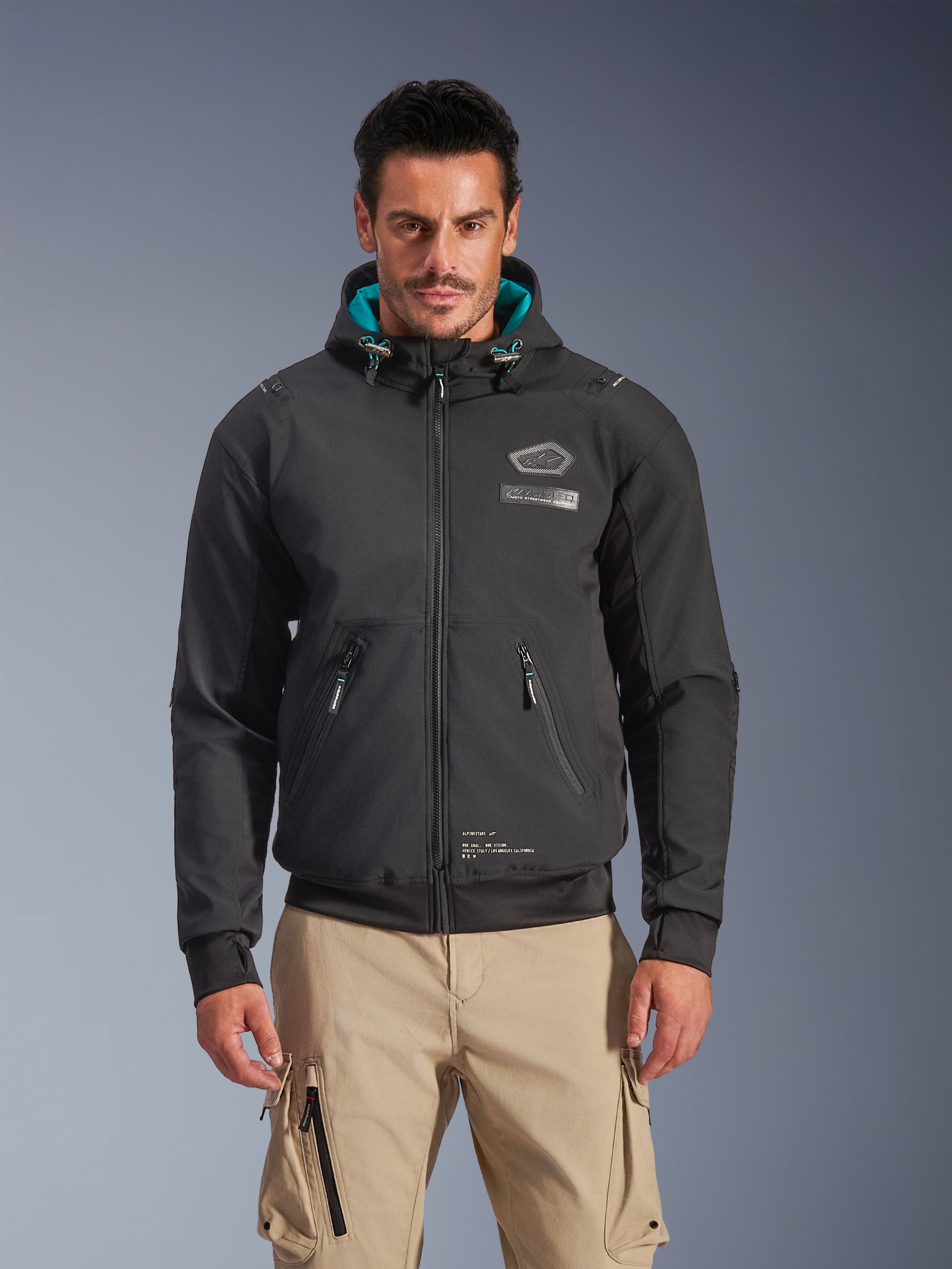 Moblast Waterproof - Black Motorcycle Jacket | Alpinestars®