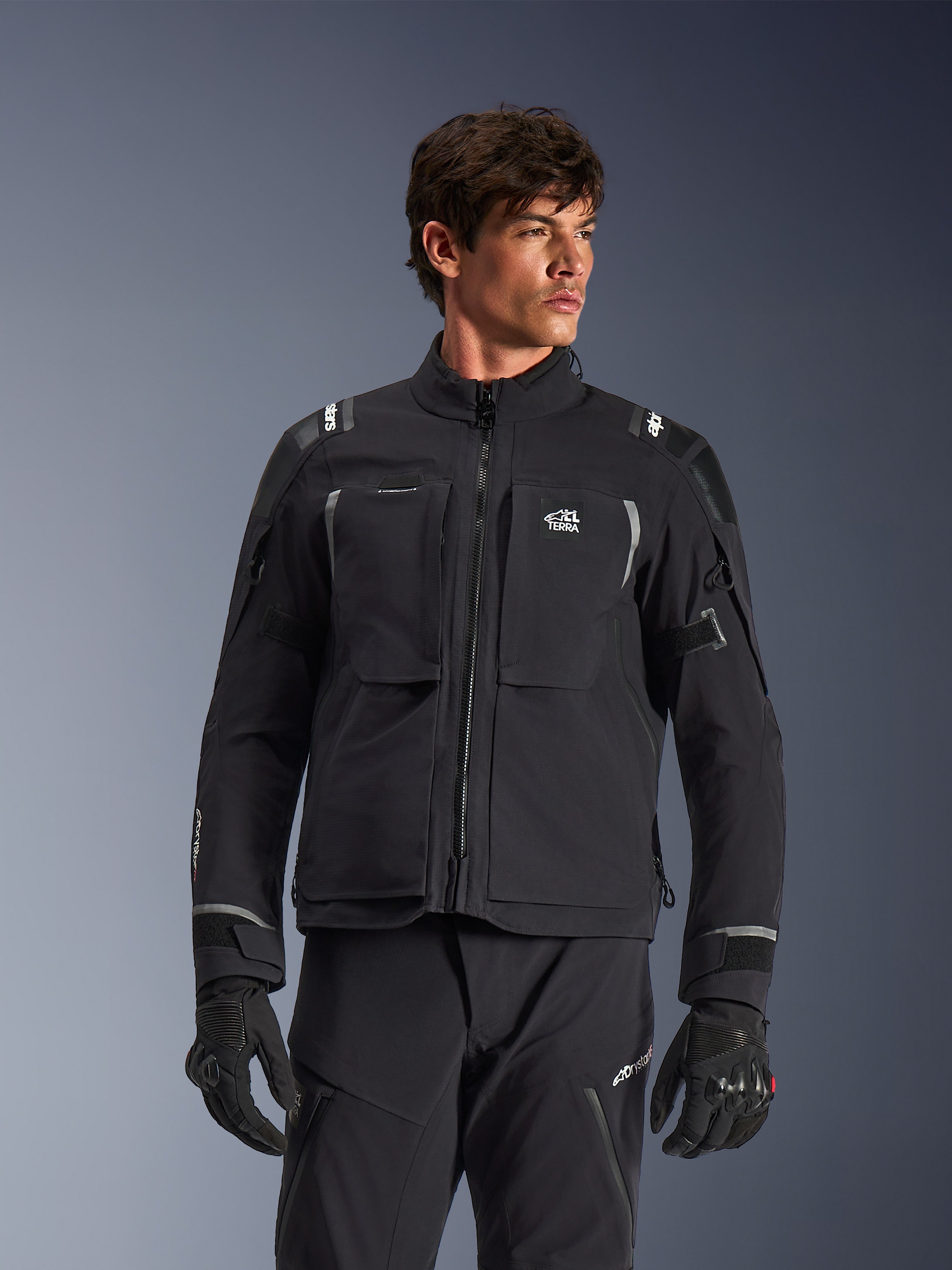 Andes Pro Drystar® XF Short - Black Motorcycle Pants | Alpinestars®