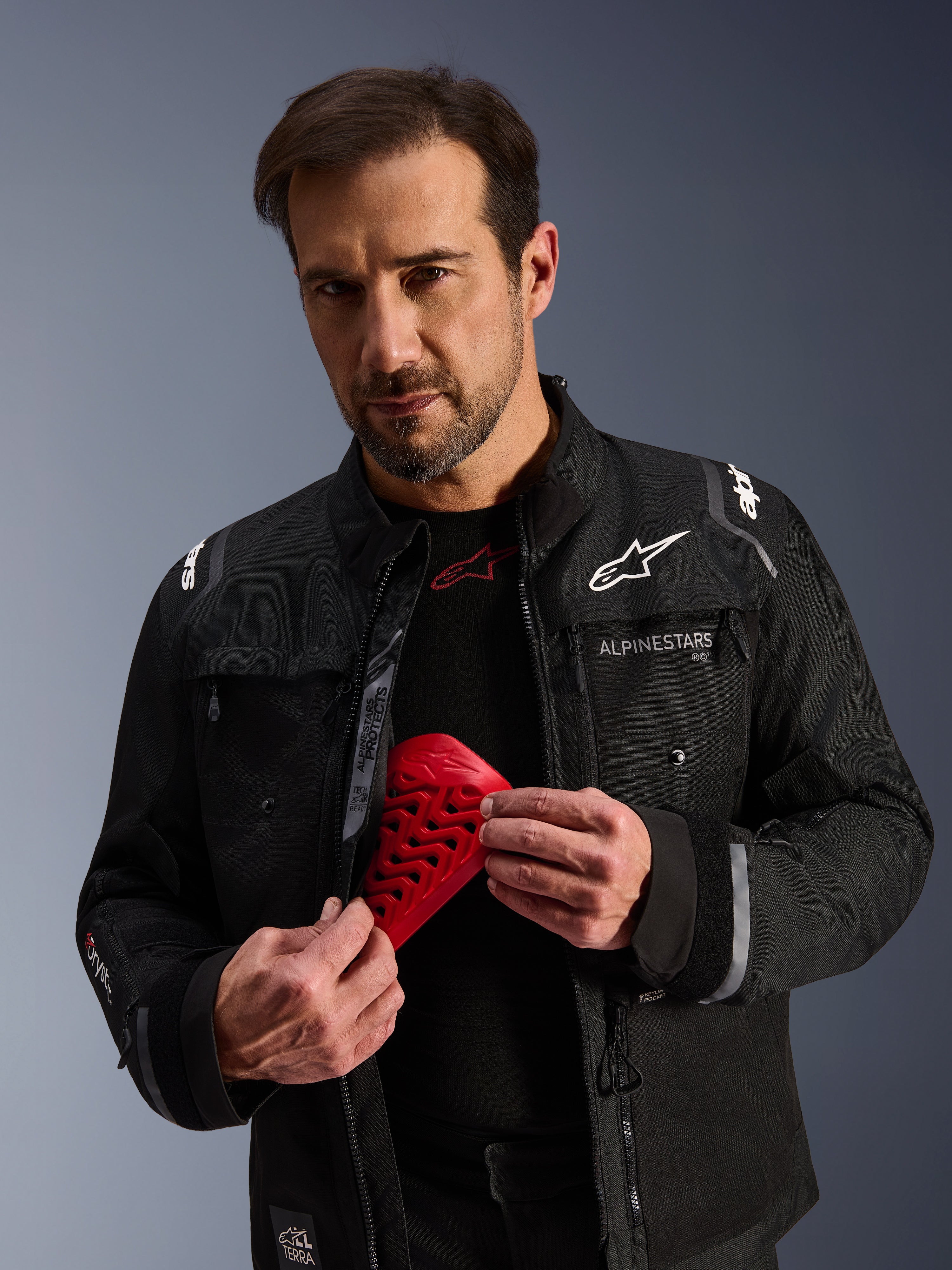 Cusco Drystar® - Black Motorcycle Jacket | Alpinestars®