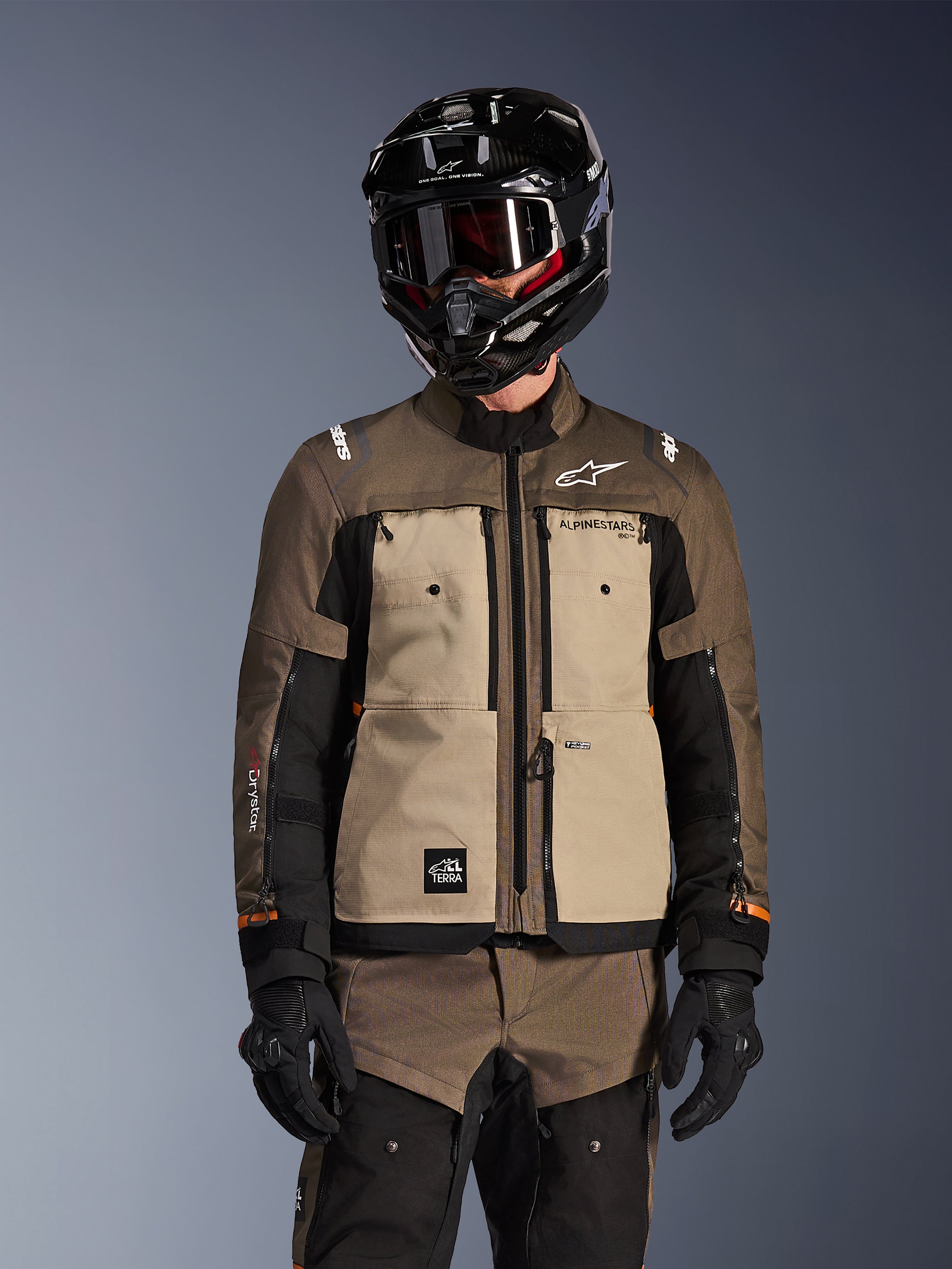 R*d様 Alpinestars Drystar jacket 上下セット 秋冬 Cusco Drystar® - Green Motorcycle Jacket | Alpinestars®