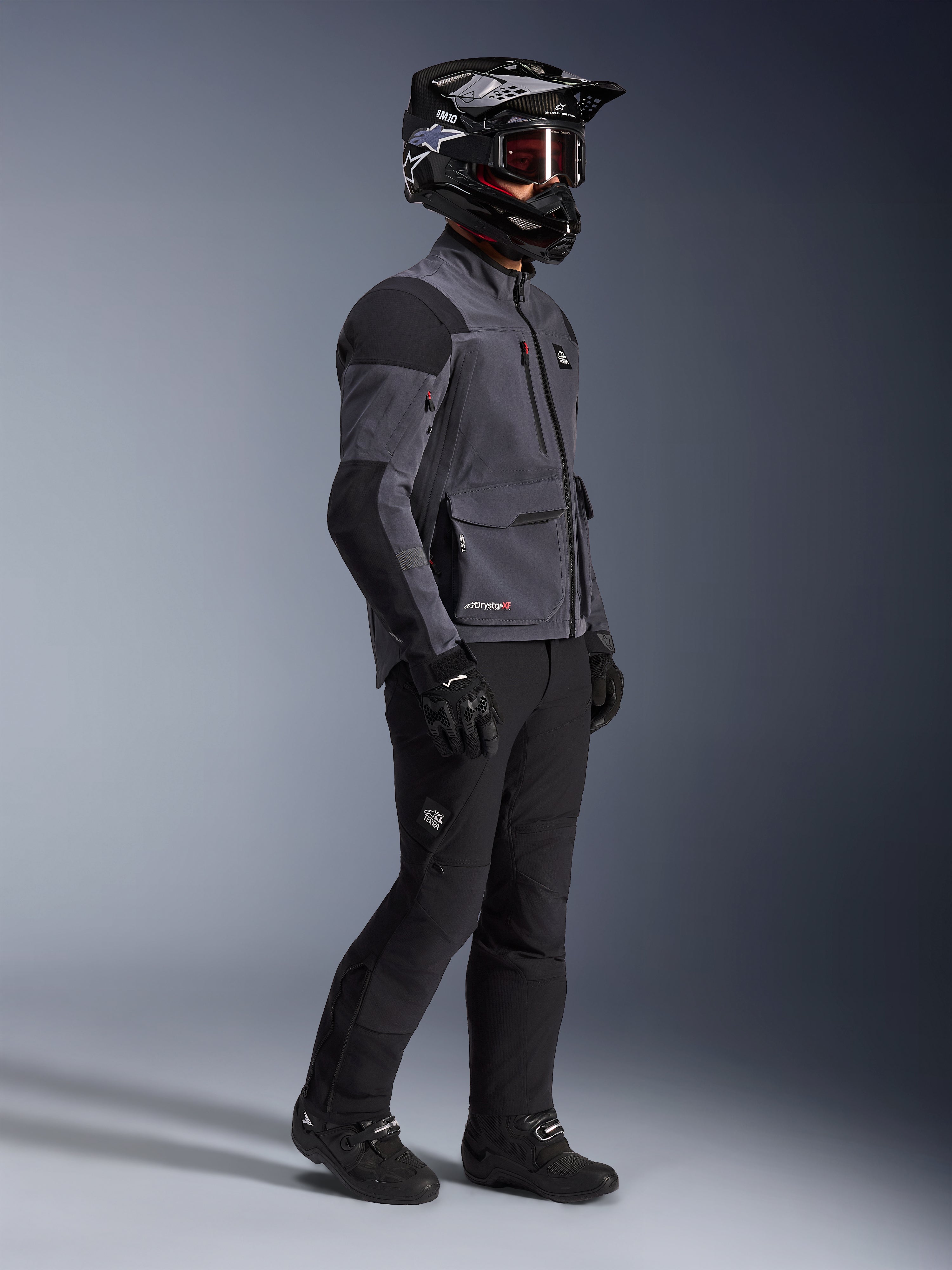 Maxdura Drystar®XF Laminated Armored Shell - Gray Motorcycle