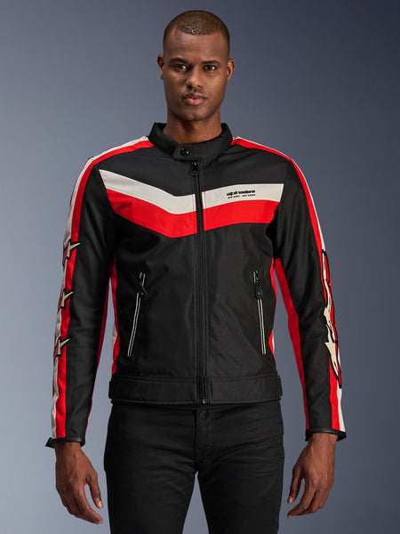 バイクウェア・装備 Alpinestars T-DYNO WR Jacket Black/Red T-Dyno Water Resistant - Black Motorcycle Jacket | Alpinestars®