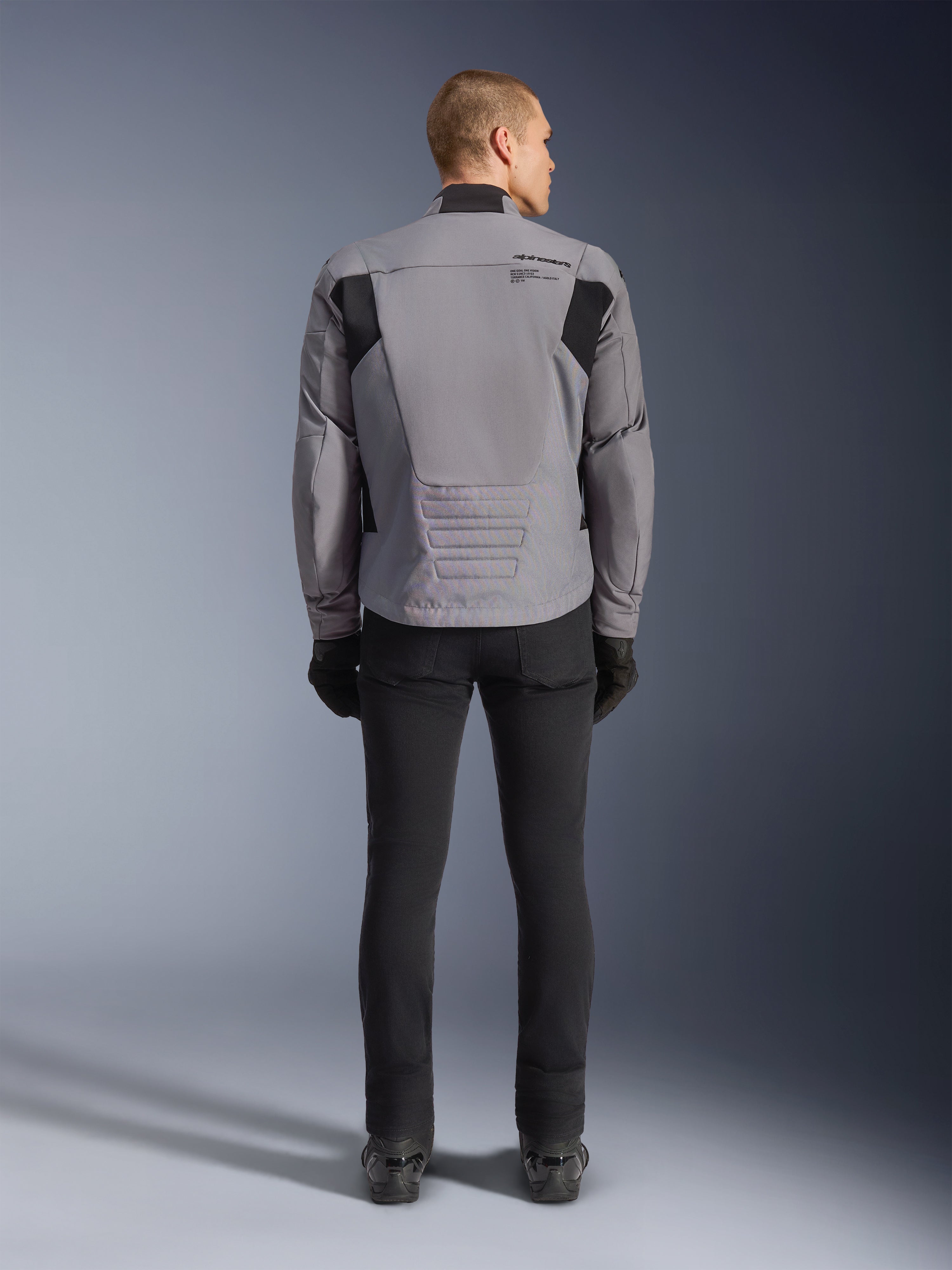 SMX Waterproof - Gray Motorcycle Jacket | Alpinestars®