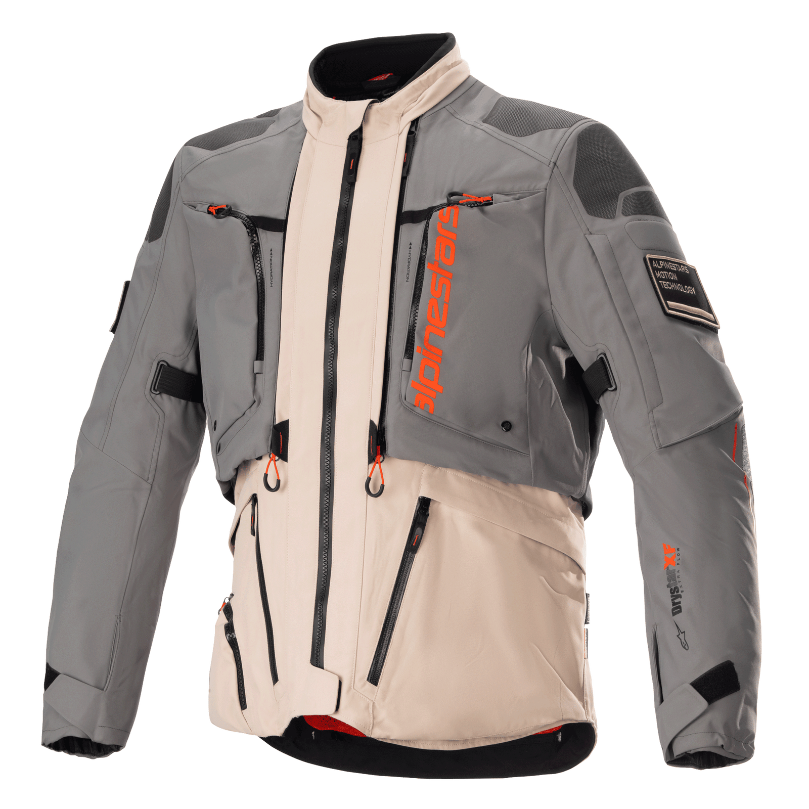 AMT-10R Drystar® XF - Gray Motorcycle Jacket | Alpinestars® AMT-10R Drystar® XF - Gray Motorcycle Jacket | Alpinestars®