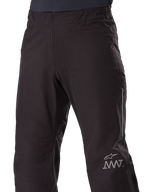 Alpinestars AMT-8 Stretch Drystar® XF Pant Liner, Motorcycle Pant Liner, Black, featuring Alpinestars star and AMT logo on the leg, elastic waistband, sleek waterproof textile construction